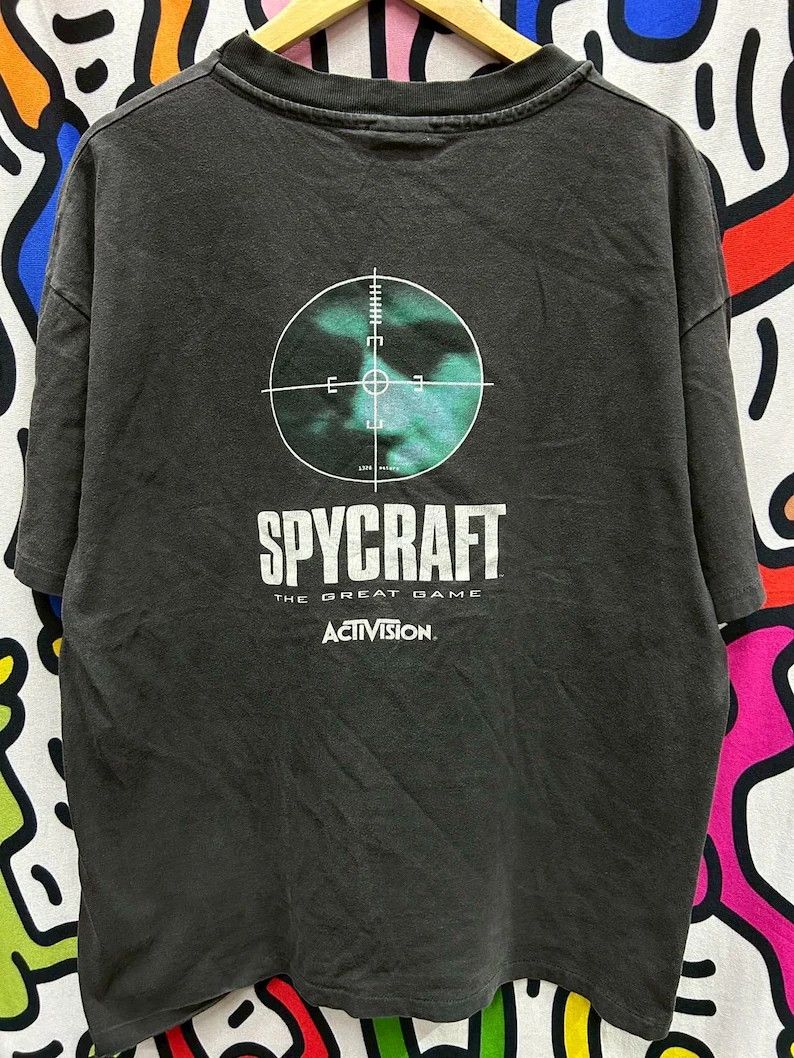 Playstation Vintage 90s Spycraft : The Great Game tshirt size XL Size US XL / EU 56 / 4 - 2 Thumbnail