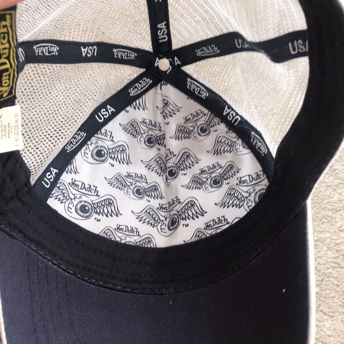 Vintage Vintage Von Dutch Y2K Trucker Cap Skate Streetwear Boxy OS Size ONE SIZE - 4 Thumbnail