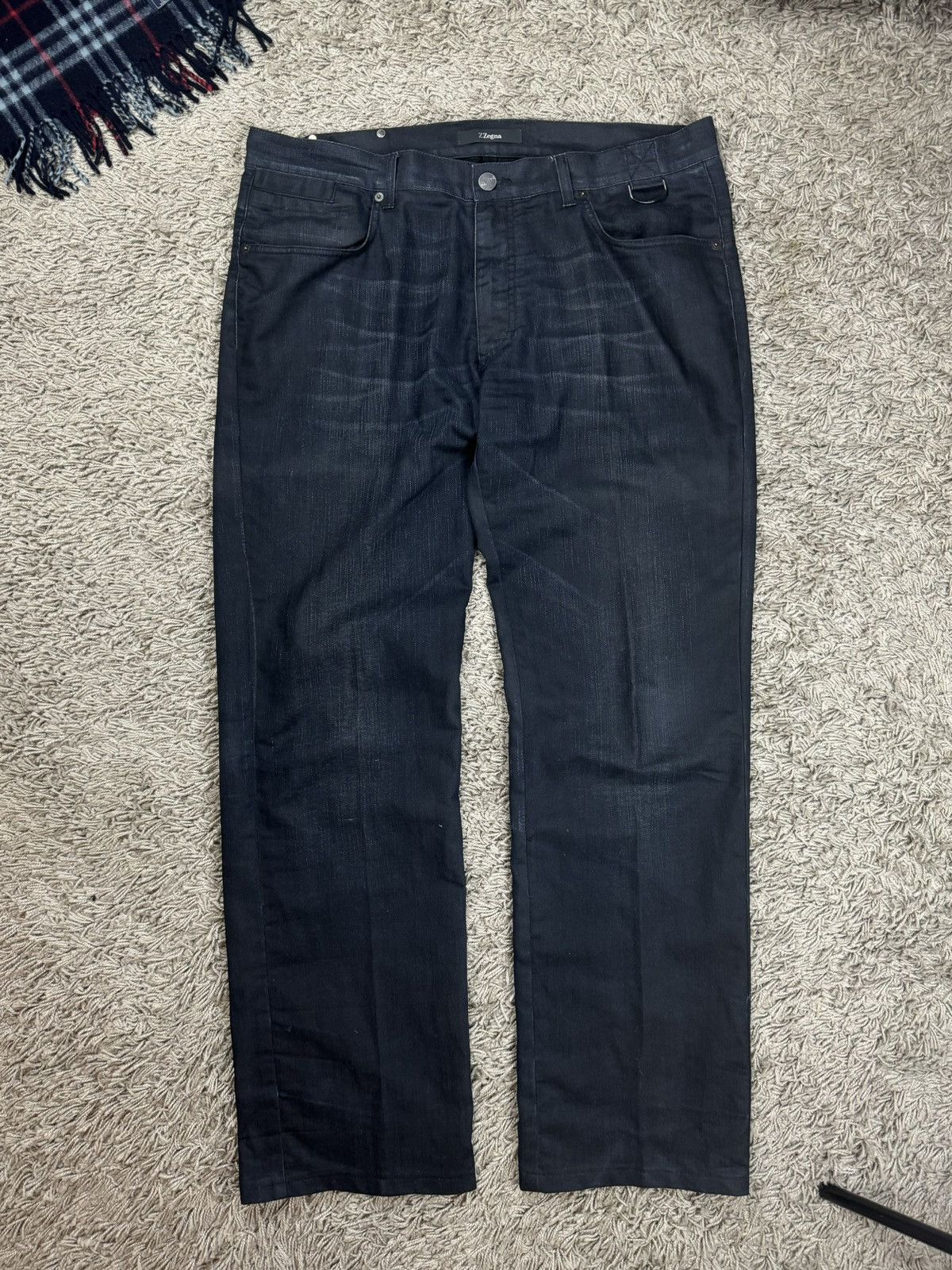 Ermenegildo Zegna × Z Zegna Black jeans ZZegna original luxury streetwear casual item Size US 40 / EU 56 - 1 Thumbnail