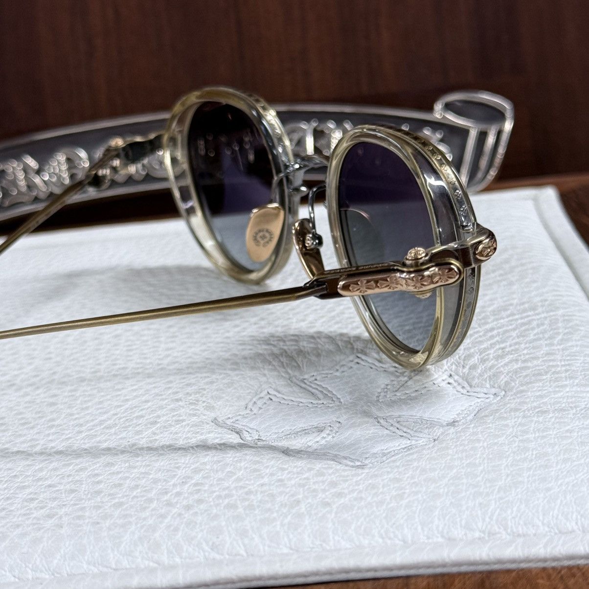Chrome Hearts Chrome Hearts SEX T-9 Sunglasses Size ONE SIZE - 11 Thumbnail