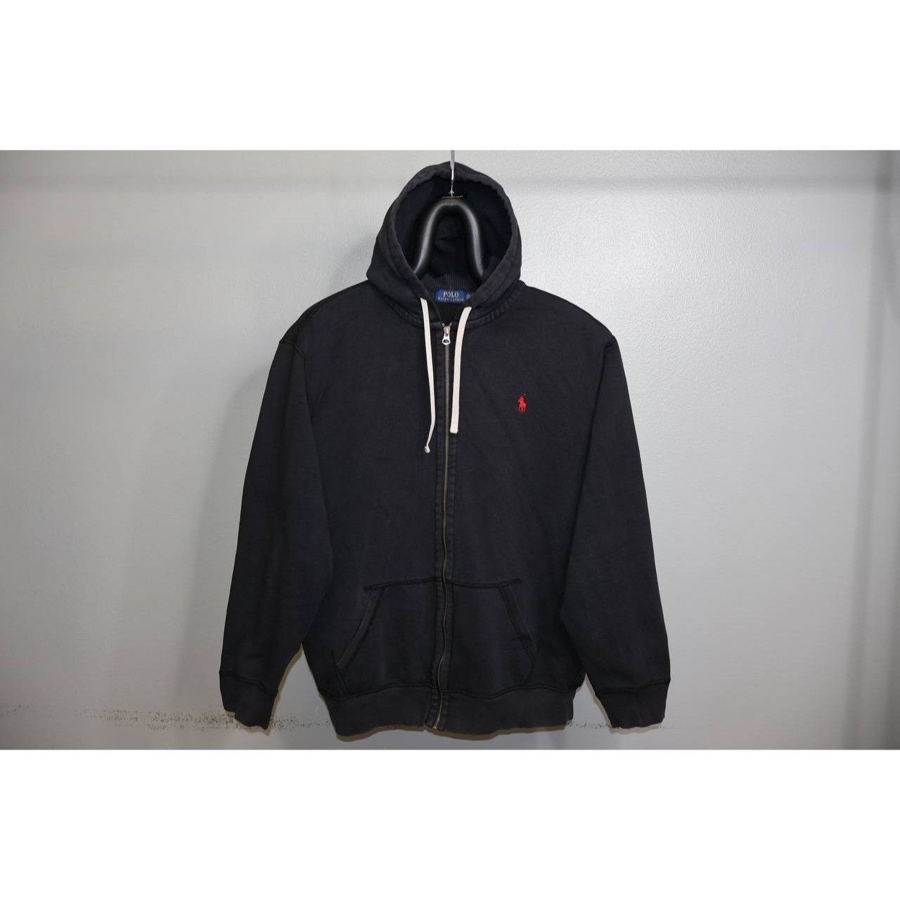 Polo Ralph Lauren Polo Ralph Lauren Hoodie Mens 2XL Black Full Zip Heavyweight Size US XXL / EU 58 / 5 - 1 Thumbnail