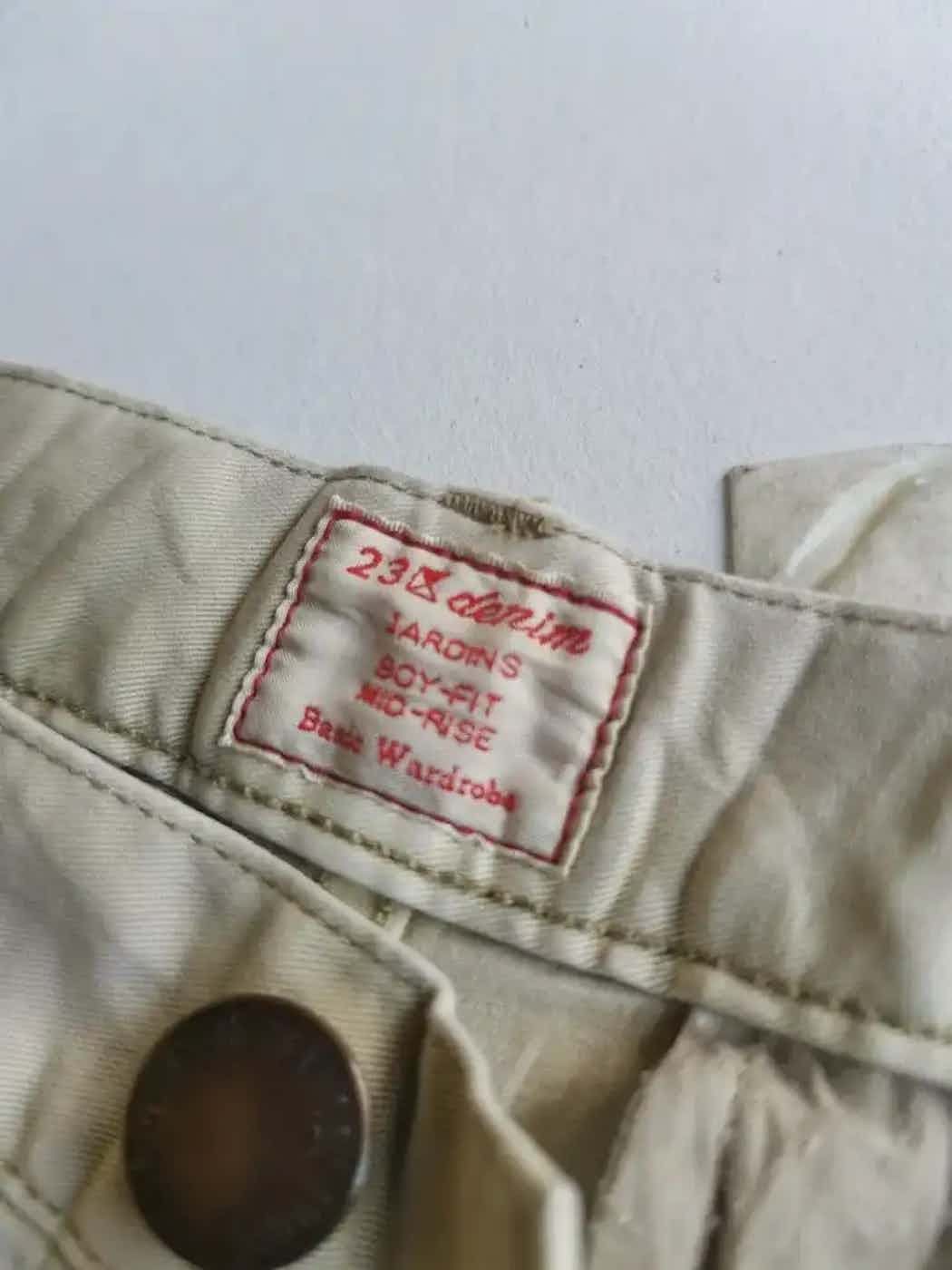 Japanese Brand 23 Denim Tactical Multipocket Cargo Pants Size US 31 - 6 Thumbnail