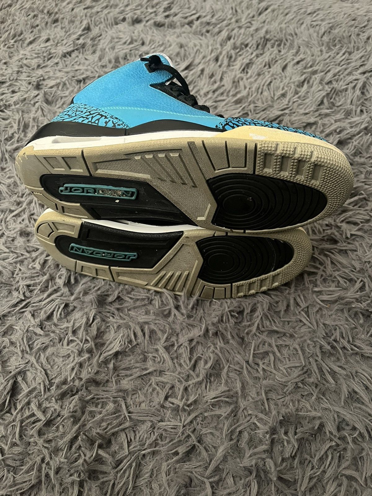Jordan Brand Power Blue Jordan 3s Size 9.5 2014 Size US 9.5 / EU 42-43 - 12 Thumbnail