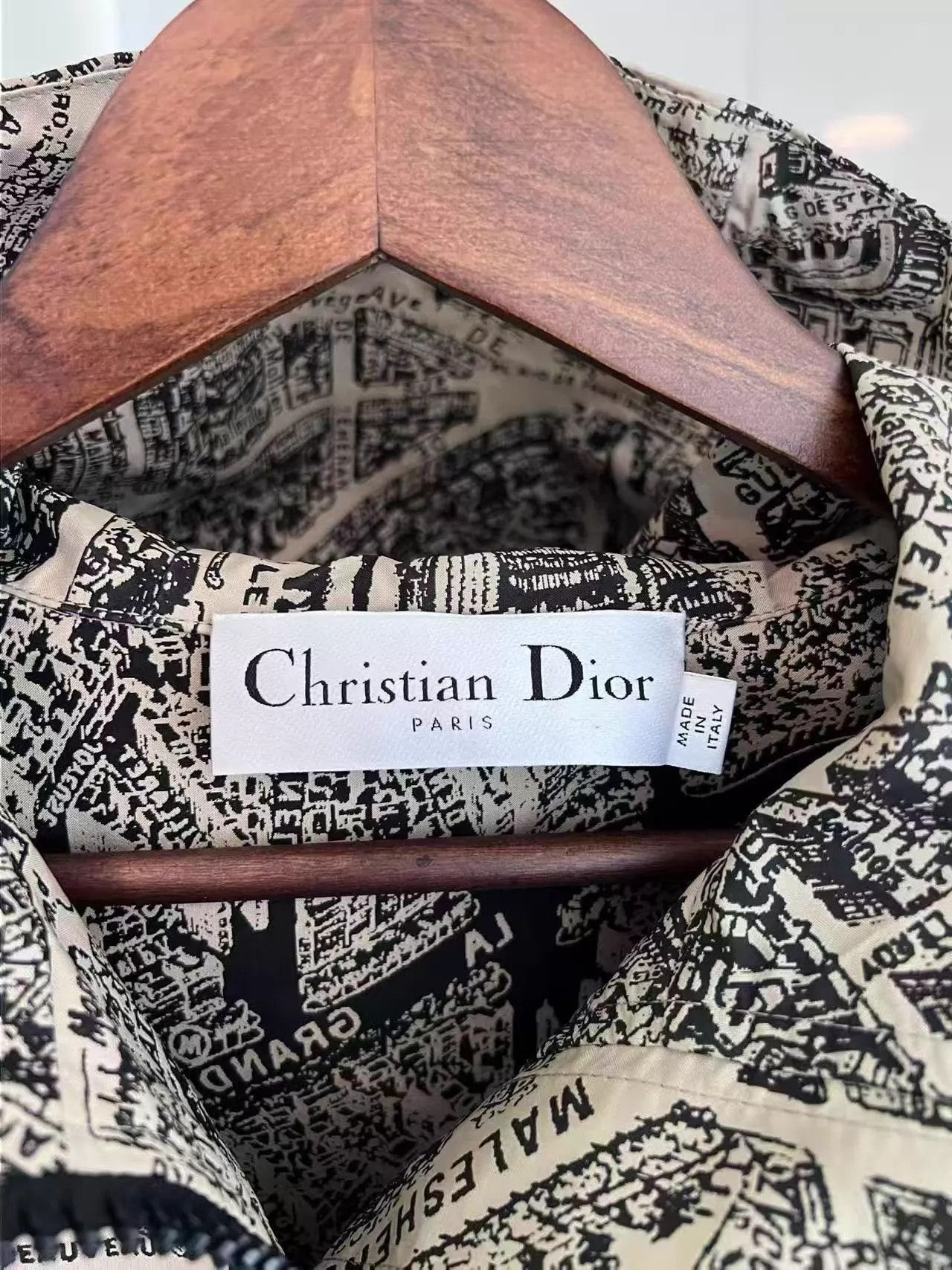 Dior Dior Paris Map Zippered Shell Jacket XS Size US XS / EU 42 / 0 - 3 Thumbnail