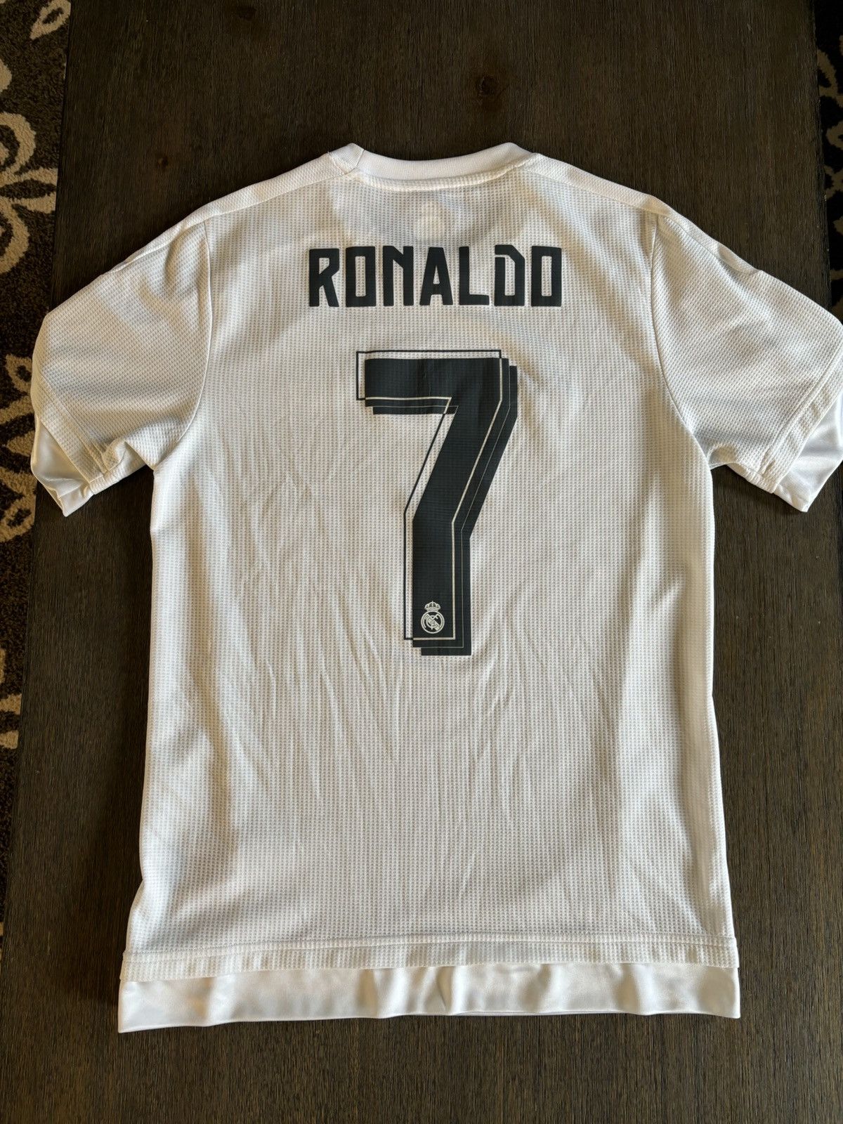 Adidas Cristiano Ronaldo Real Madrid 15/16 Adidas Home Kit Size US S / EU 44-46 / 1 - 1 Thumbnail