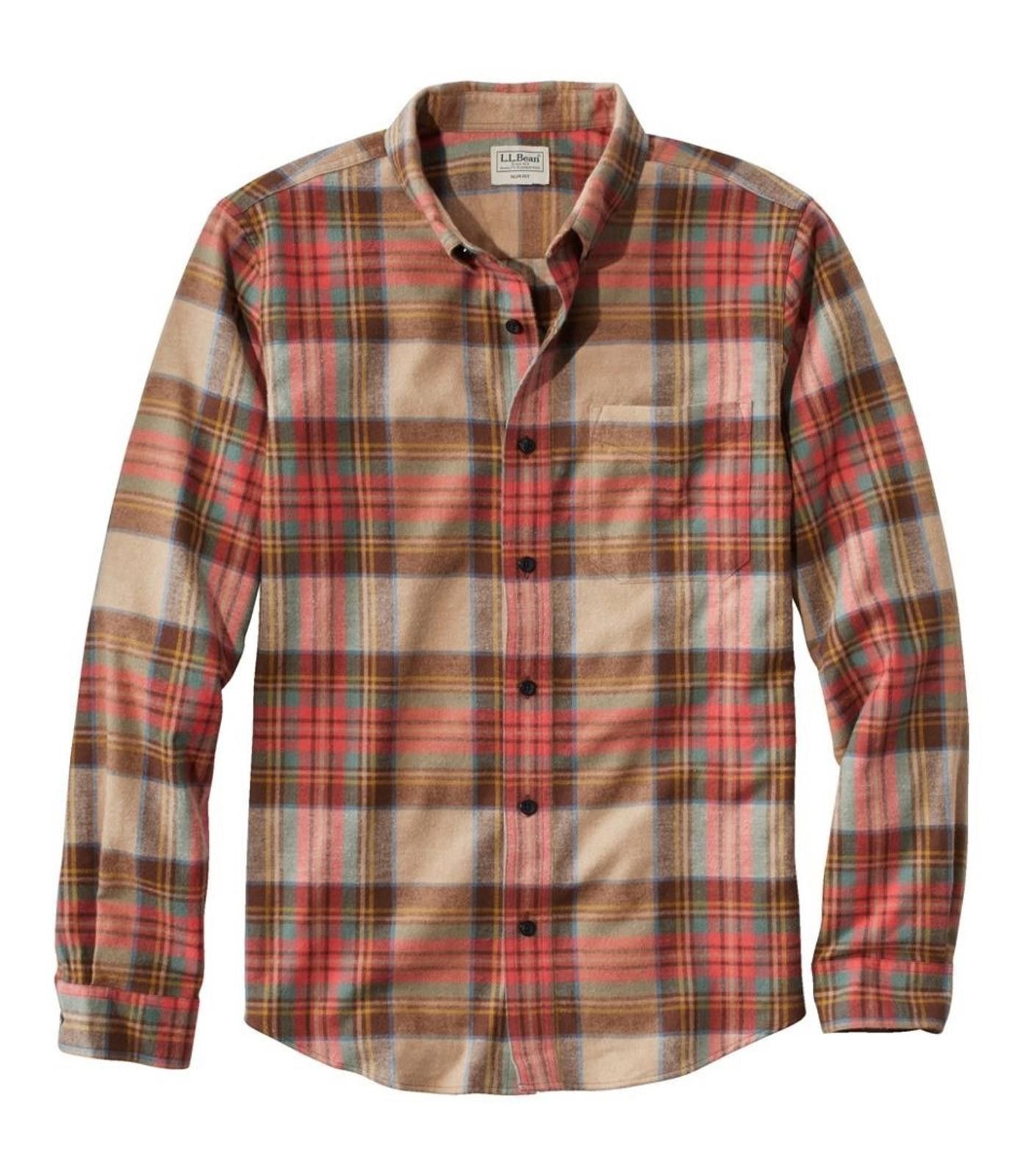 L.L. Bean LL Bean Scotch Plaid Flannel Antique Dress Stewart Sz Large Size US L / EU 52-54 / 3 - 1 Thumbnail