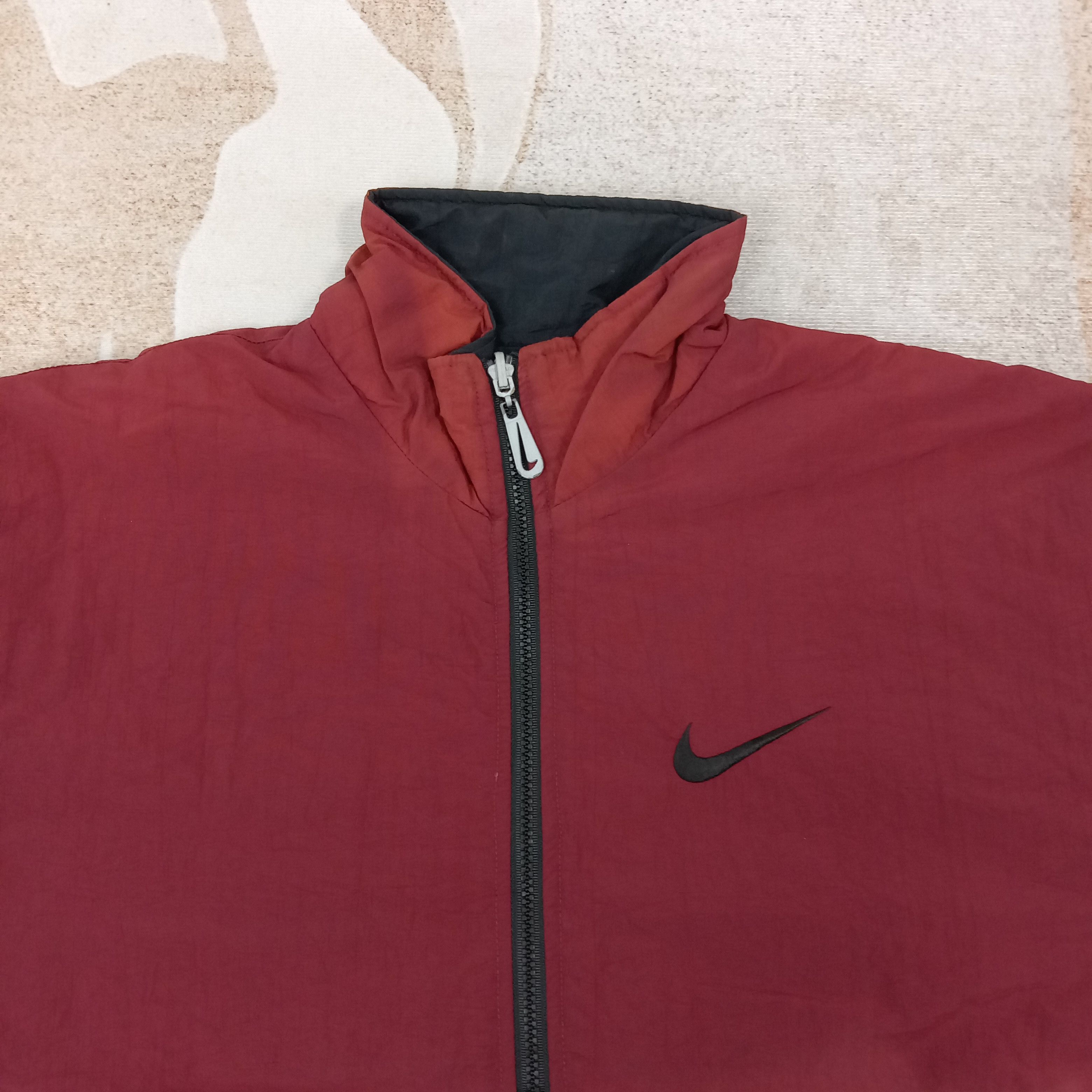 Nike Vintage Nike 90's Reversible Jacket C268N10 Size US XL / EU 56 / 4 - 4 Thumbnail