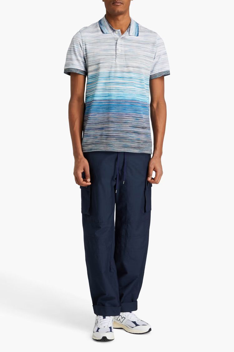 Missoni o1y0225 Polo Shirt in Multicolor Size US XL / EU 56 / 4 - 2 Thumbnail
