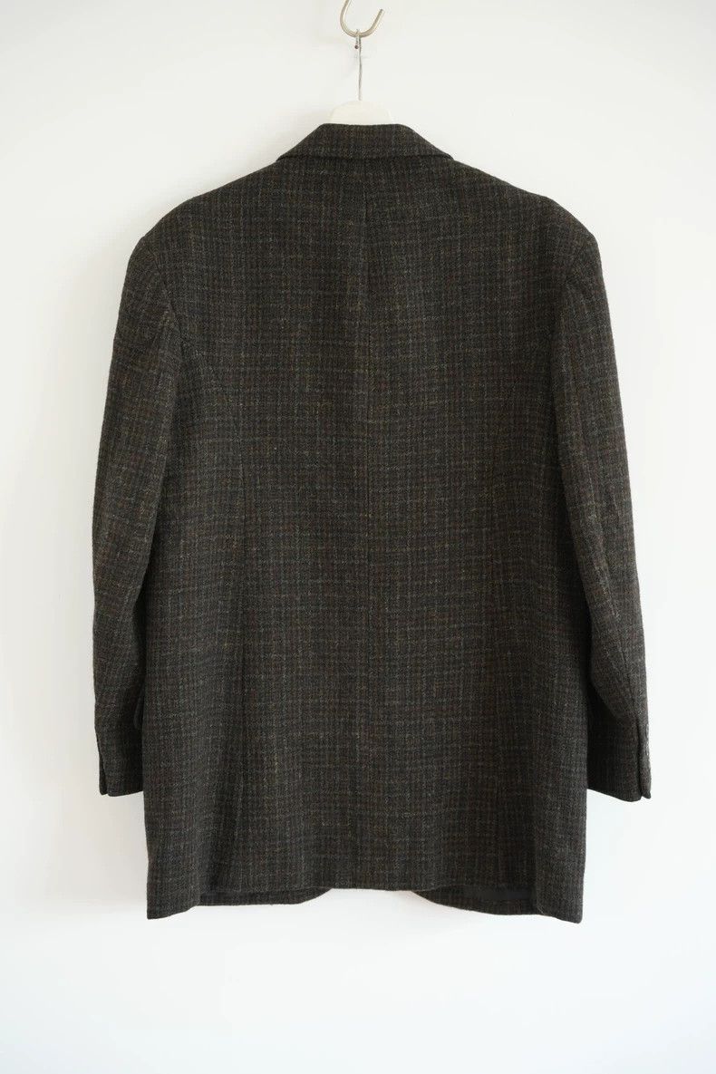 Yohji Yamamoto Yohji Yamamoto size m 80s Retro Brown Plaid Suit 2502-Next Size 36R - 2 Thumbnail