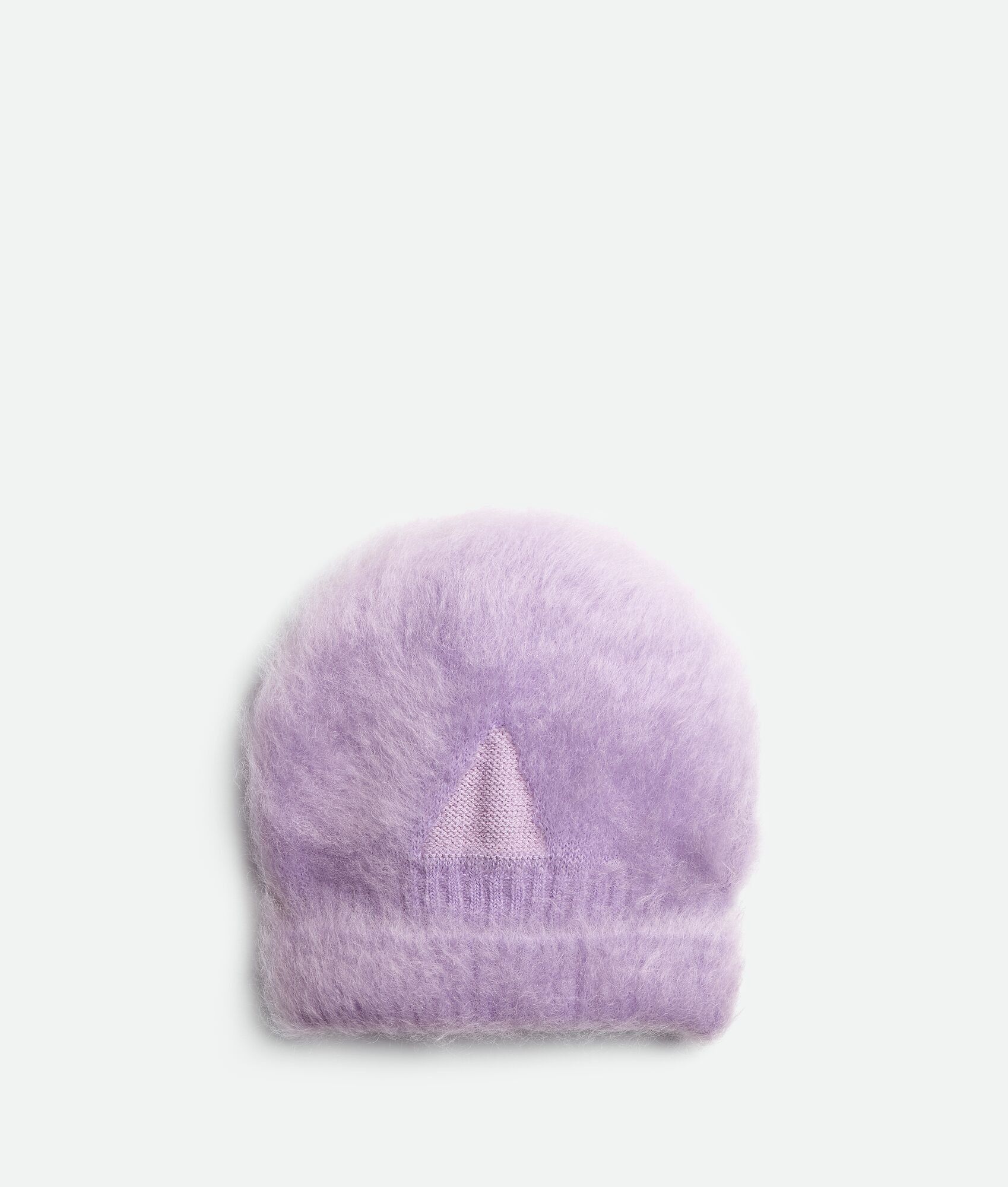 Bottega Veneta o1w1db10225 Size: M / Double Mohair Beanie Cap / Hat Purple Size ONE SIZE - 2 Thumbnail