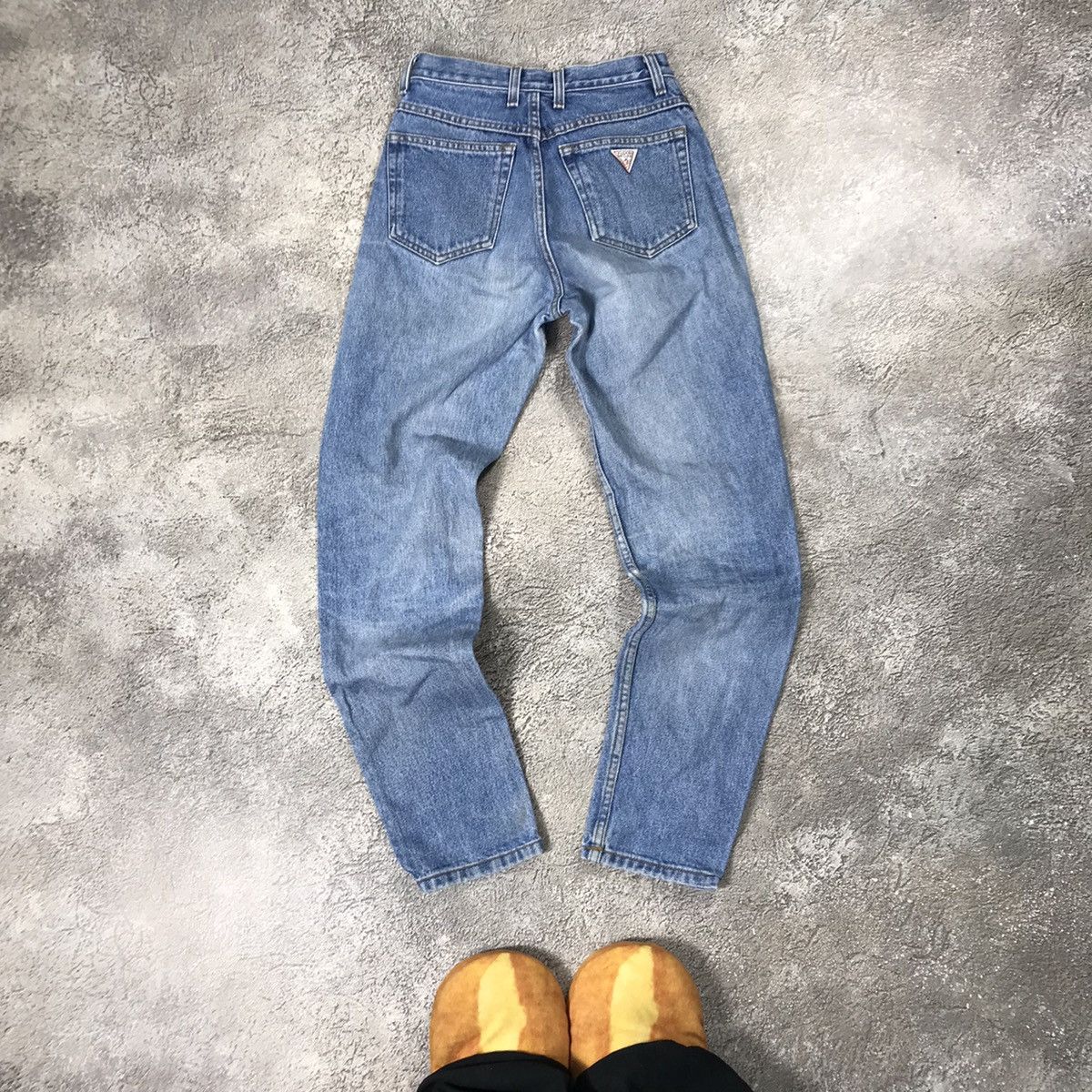 Vintage Vintage Y2K Guess Distressed Baggy Jeans Grunge W27 Graphic Size US 27 - 4 Thumbnail