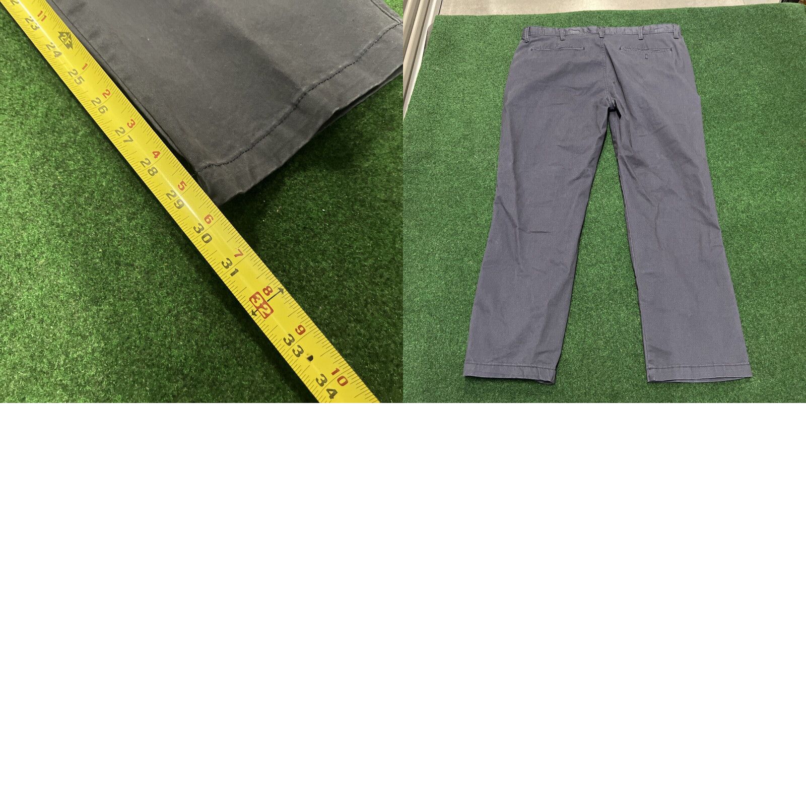 Weatherproof Original Weatherproof Vintage Men's 38x30 Navy Blue Pants Straight Leg Pockets Size US 38 / EU 54 - 8 Thumbnail