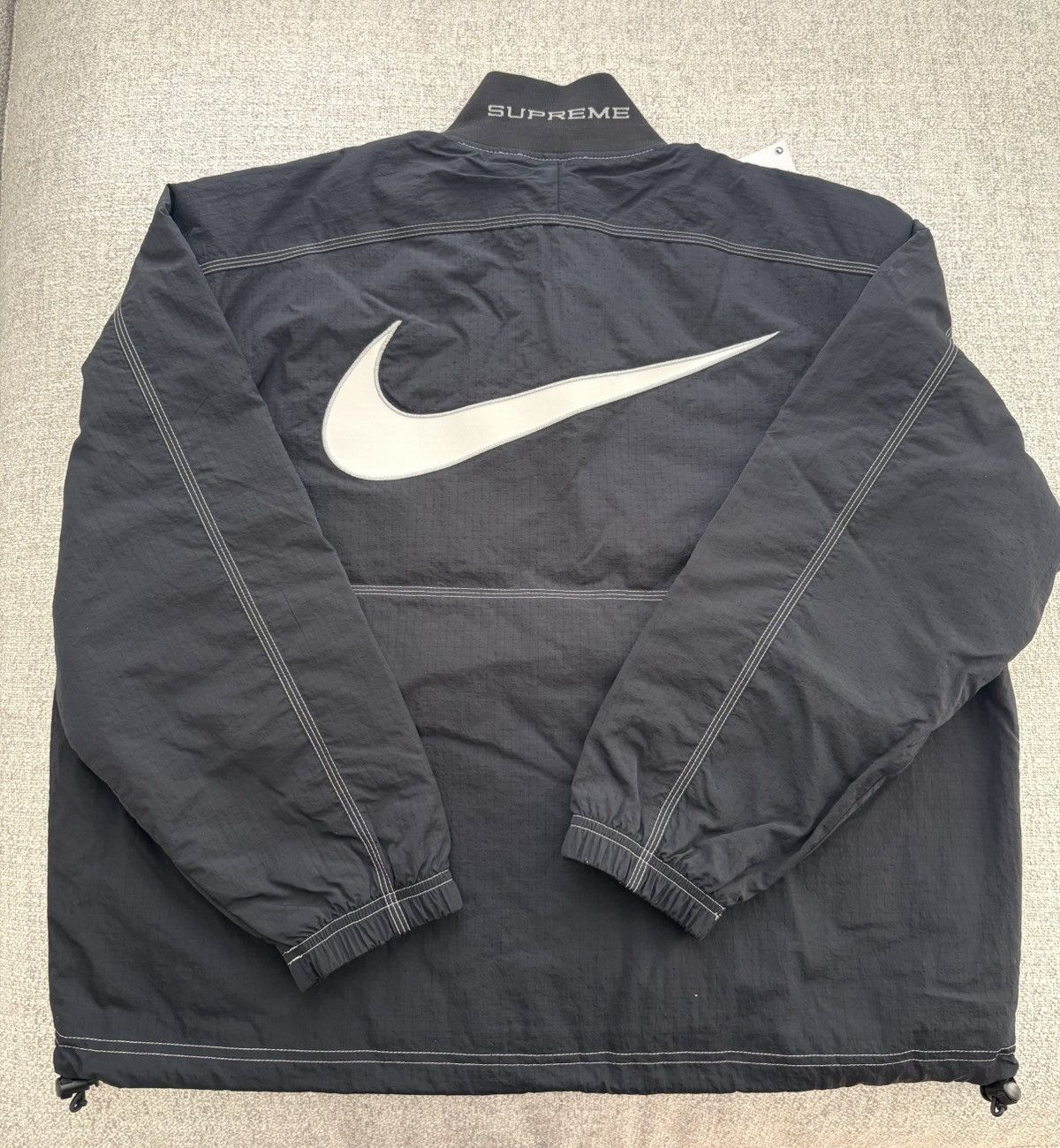 Supreme Supreme x Nike Ripstop Pullover “Black” Size US S / EU 44-46 / 1 - 3 Thumbnail