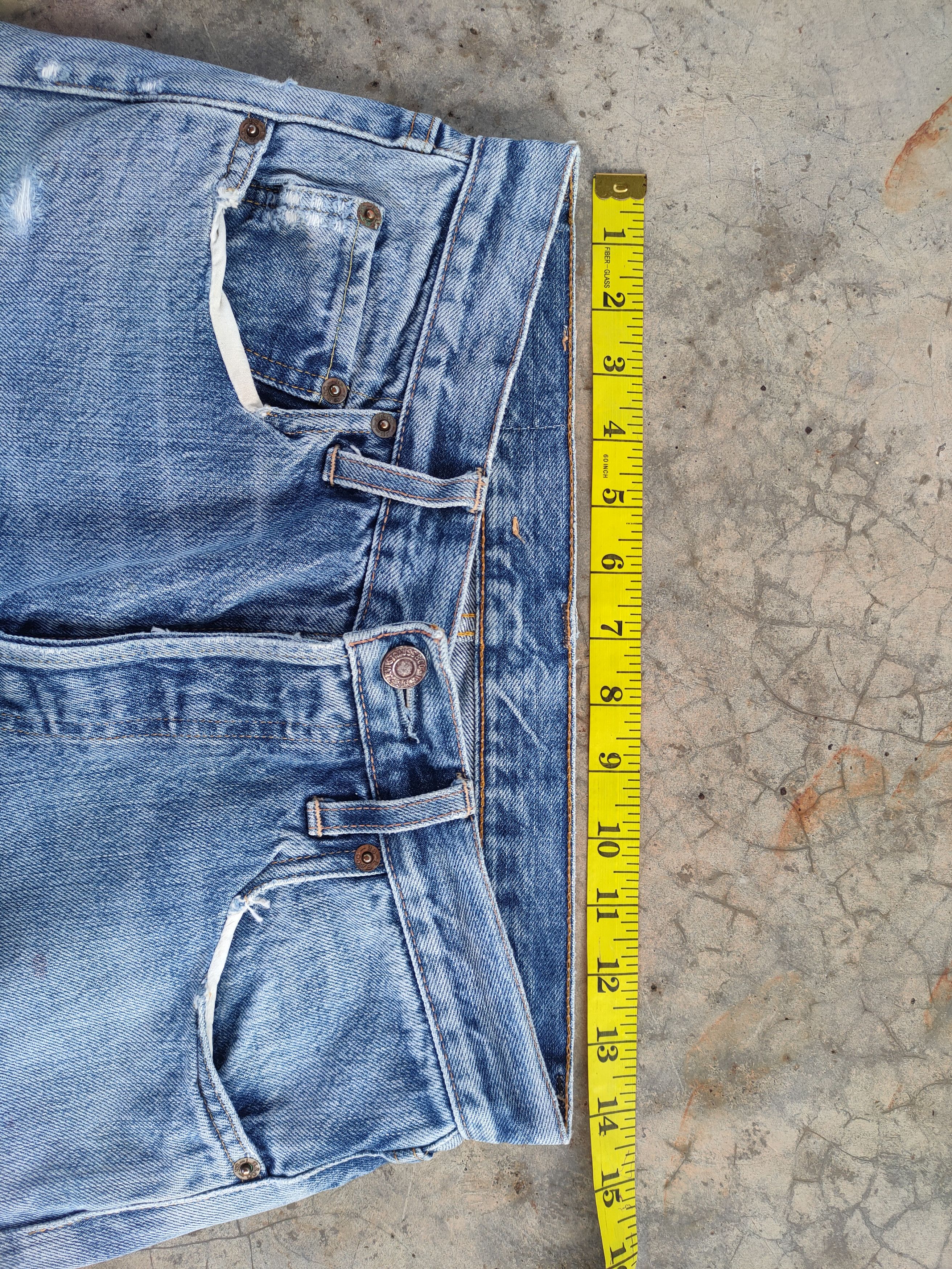 Levi's Vintage Clothing VINTAGE LEVI'S 501 BIG E SELVAGE DISTRESSED JEANS PANTS Size US 28 / EU 44 - 8 Thumbnail