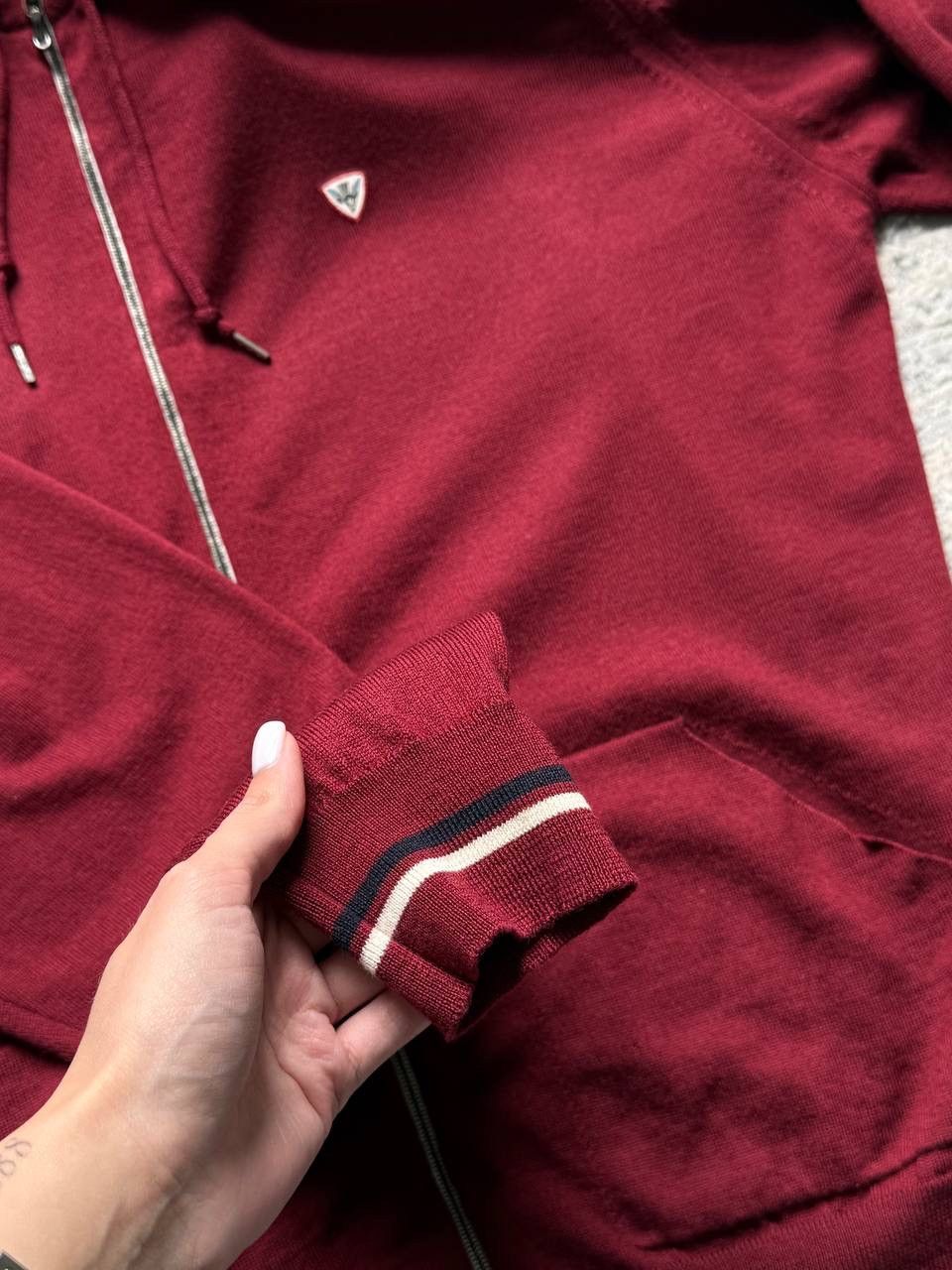John Smedley John Smedley Wool Zip Hoodie Size US XL / EU 56 / 4 - 11 Thumbnail
