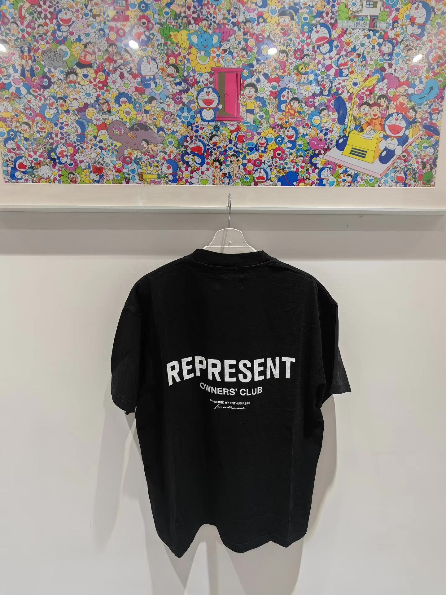 Represent Clo. Represent Essential Logo Print Short Sleeve Tee Black Q15 Size US M / EU 48-50 / 2 - 2 Thumbnail