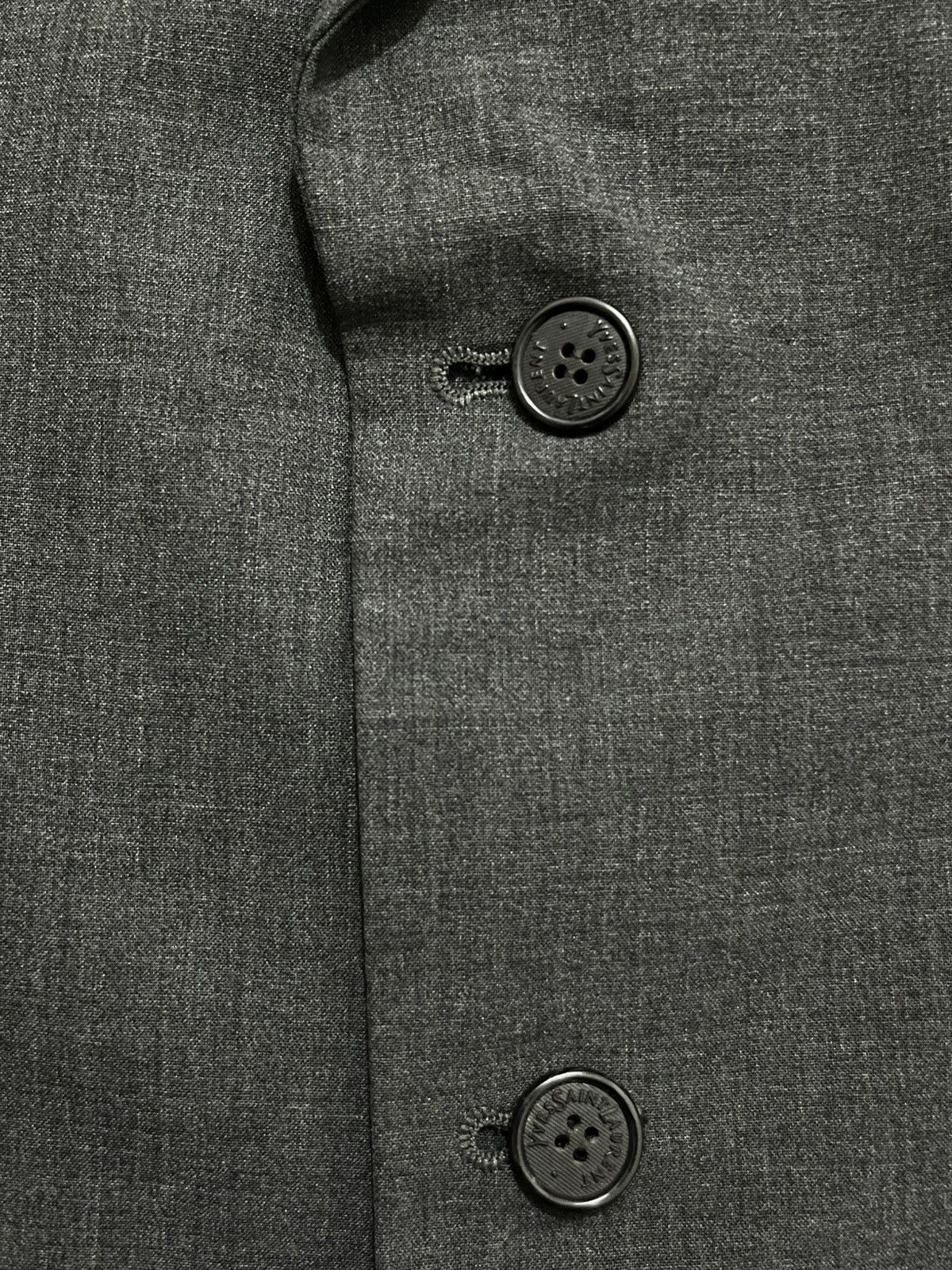 Yves Saint Laurent Vintage 90s Yves Saint Laurent Pour Homme Merino Wool Blazer Size 40R - 10 Thumbnail