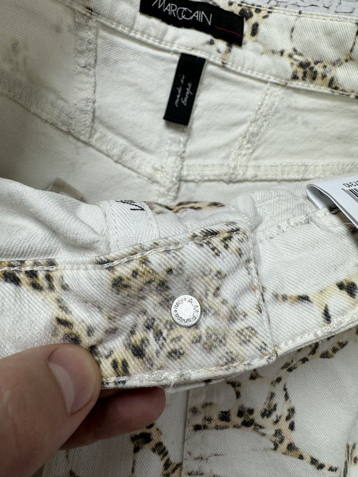 Other Marc Cain Jeans mit Allover-Animal-Print in offwhite Size 27" / US 4 / IT 40 - 10 Thumbnail