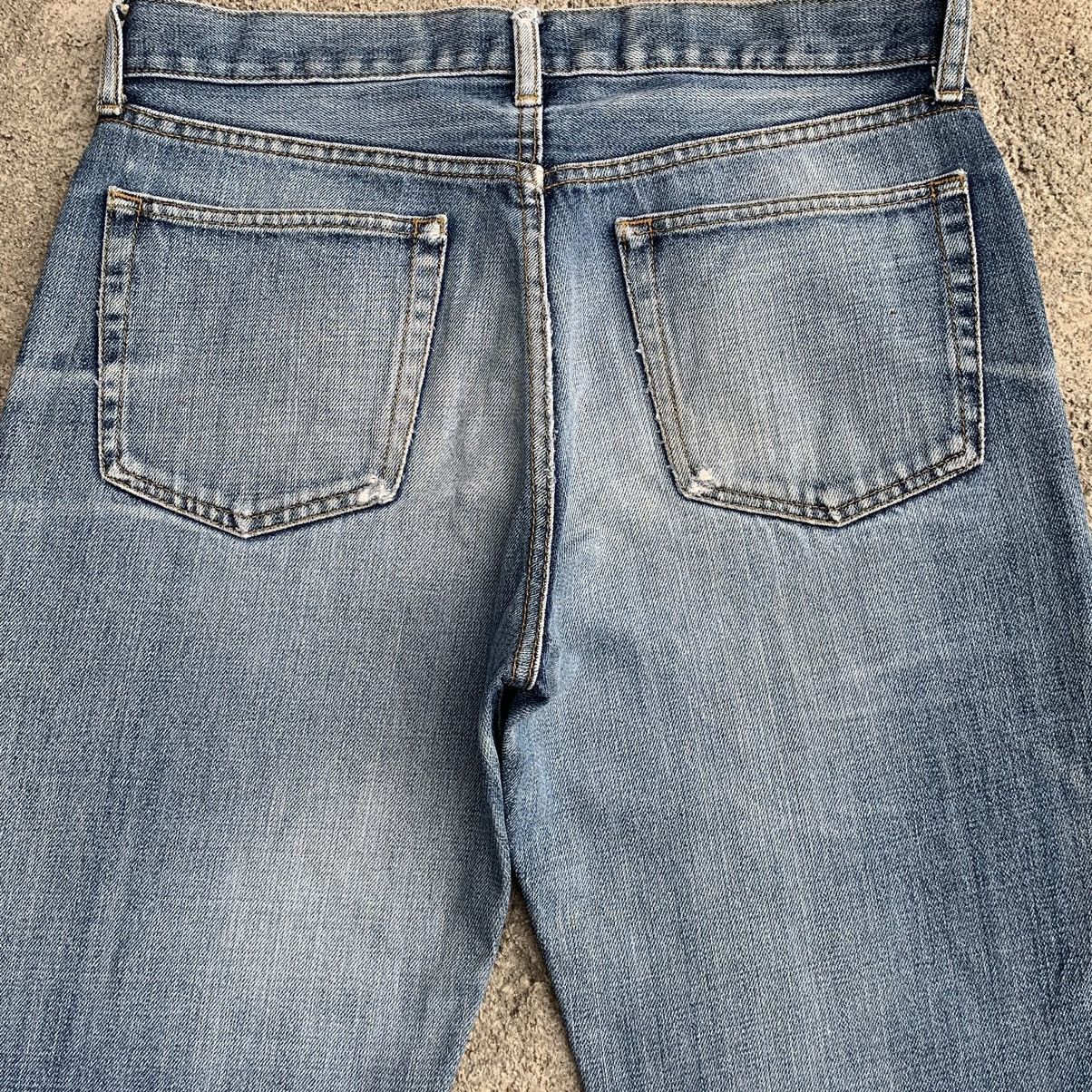 Undercover × Uniqlo Vintage Y2K Faded Lightwash Distressed Jeans W31x32 Size US 31 - 10 Thumbnail