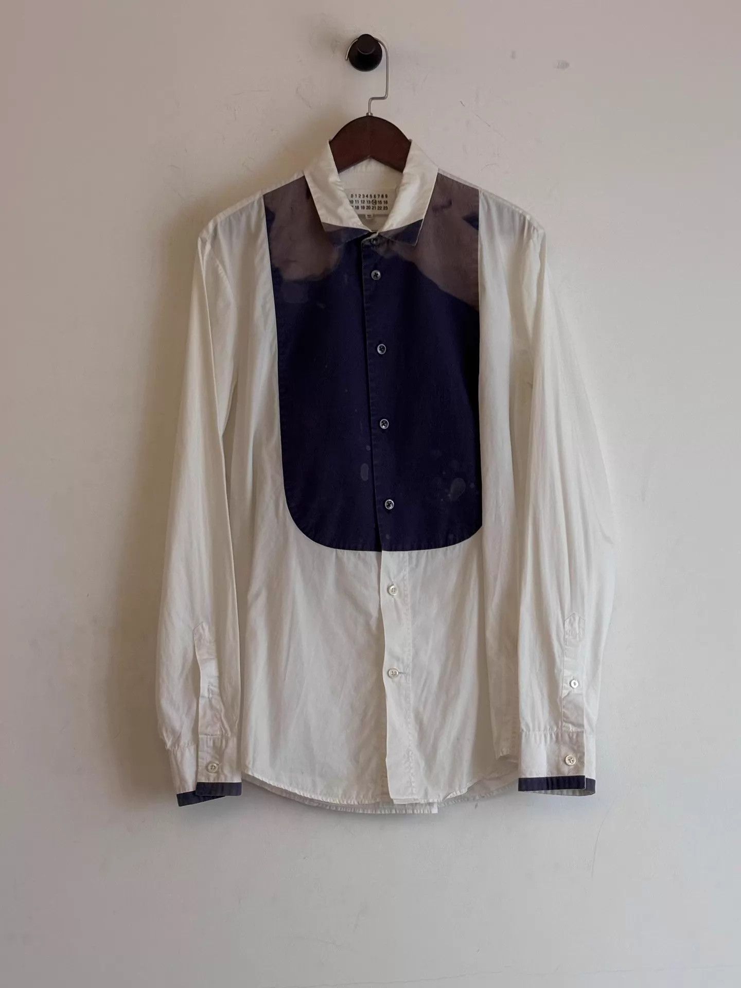 Maison Margiela Maison Martin Margiela AW2013 Stained Trompe-l'oeil Shirt 46 Size US S / EU 44-46 / 1 - 1 Thumbnail