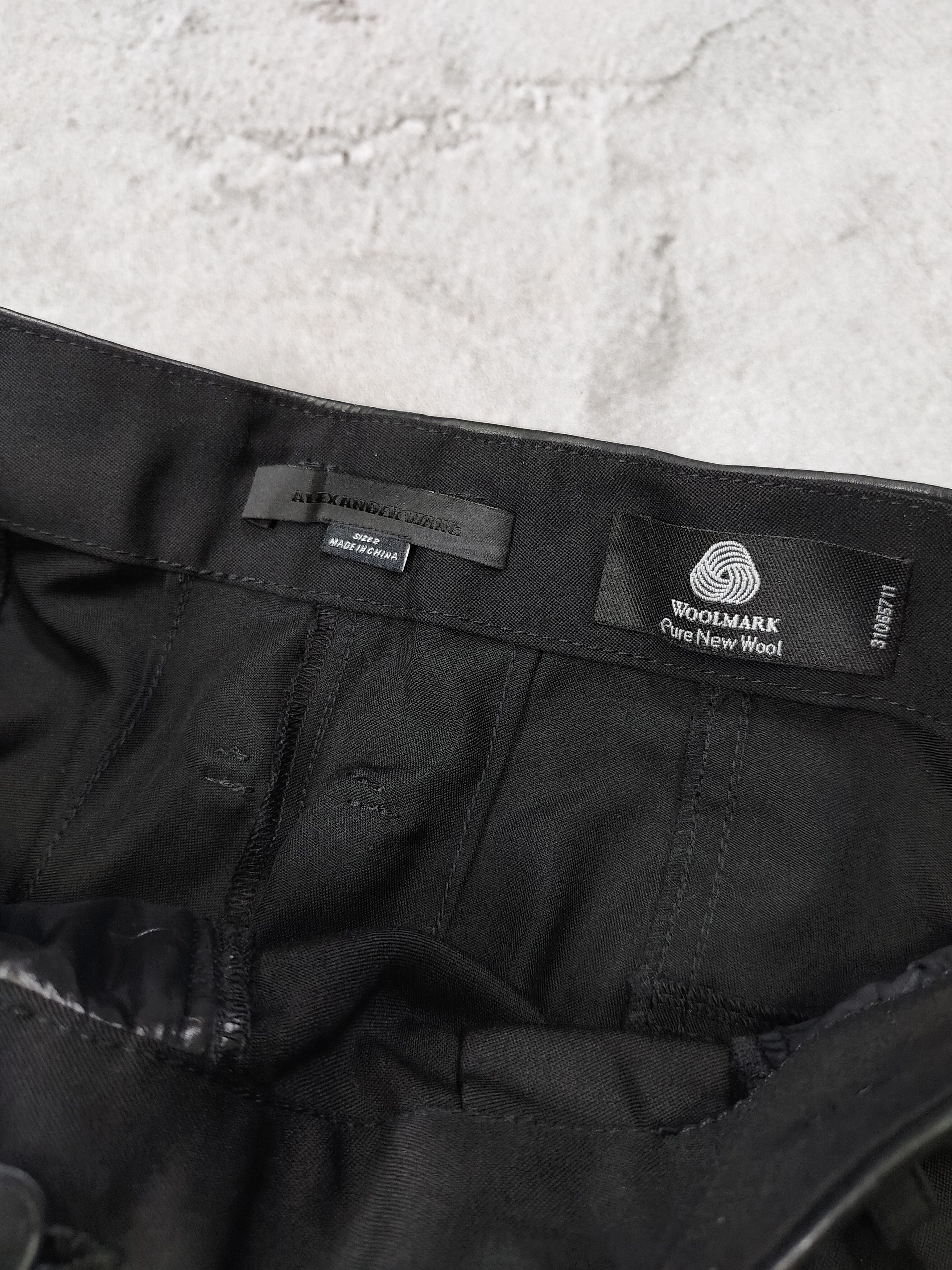 Alexander Wang Alexander Wang-Techwear Gothic Minimalist Zipper Panel Pants Size US 30 / EU 46 - 9 Thumbnail
