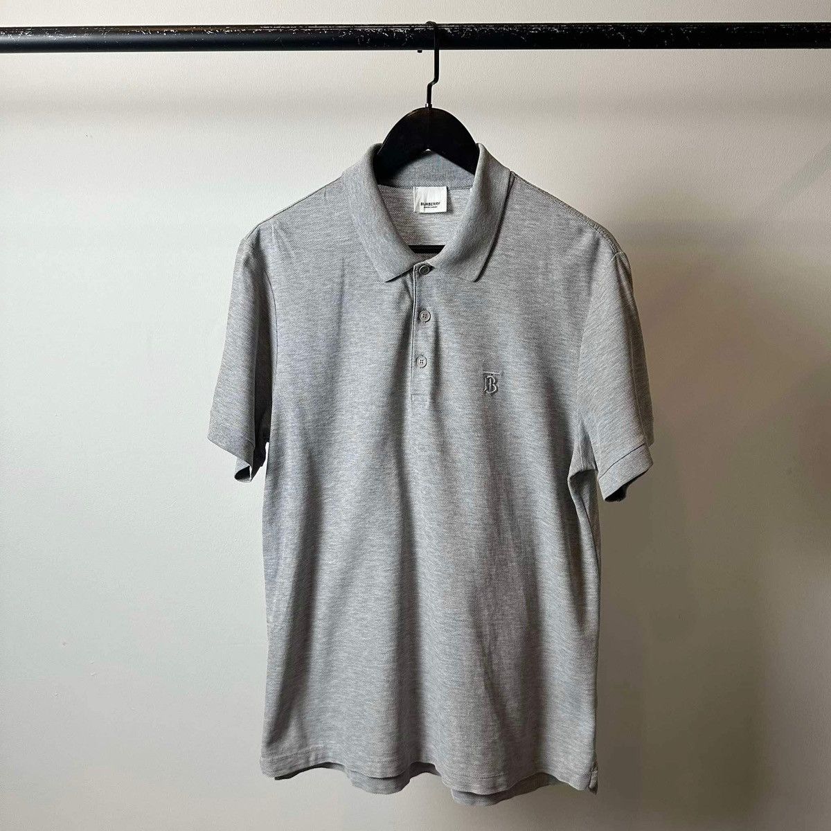 Burberry BURBERRY “TB” LOGO POLO SHIRT Size US L / EU 52-54 / 3 - 1 Thumbnail
