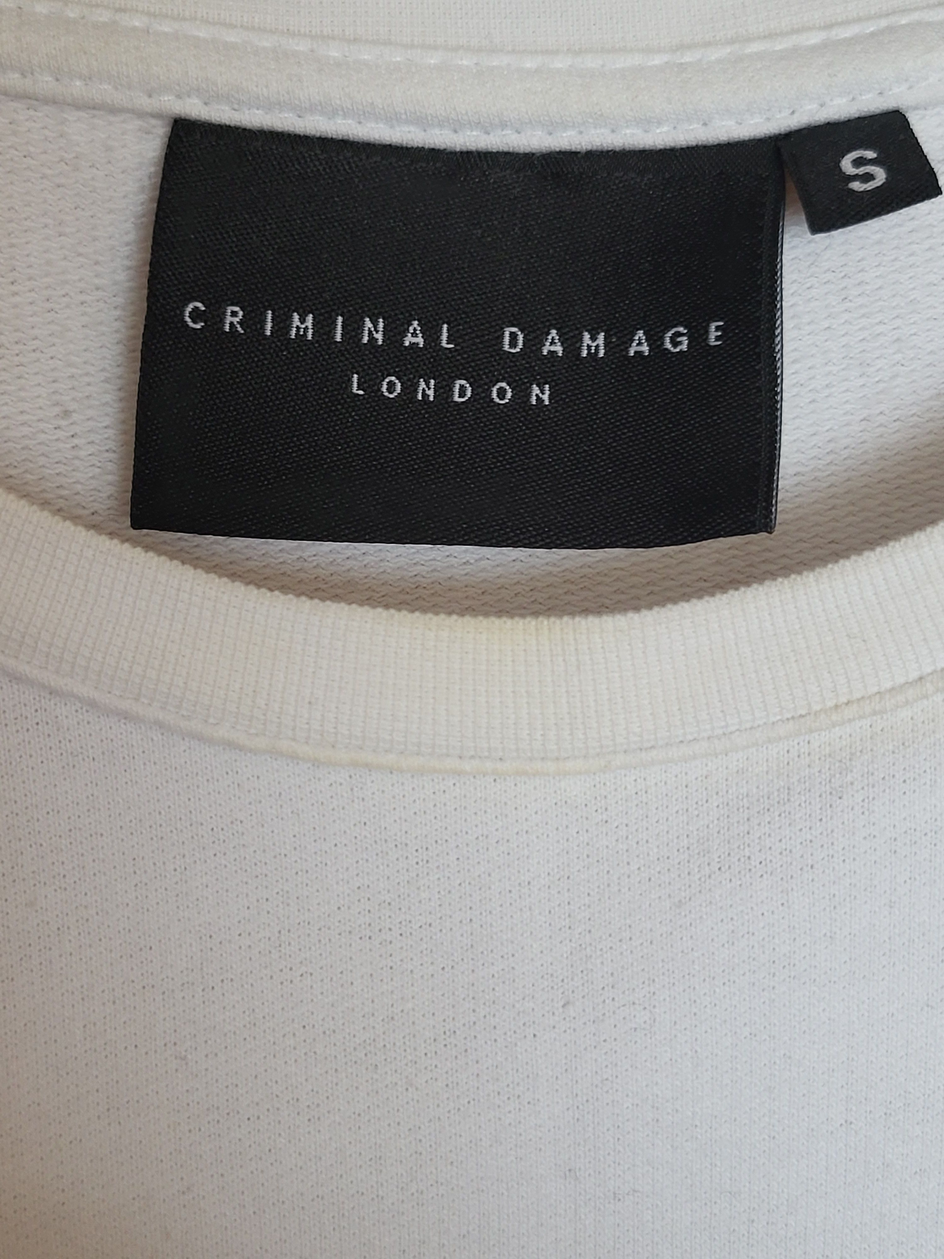 Criminal Damage Criminal Damage Japan Style sweatshirt Rare.S but fit M. Size US S / EU 44-46 / 1 - 6 Thumbnail