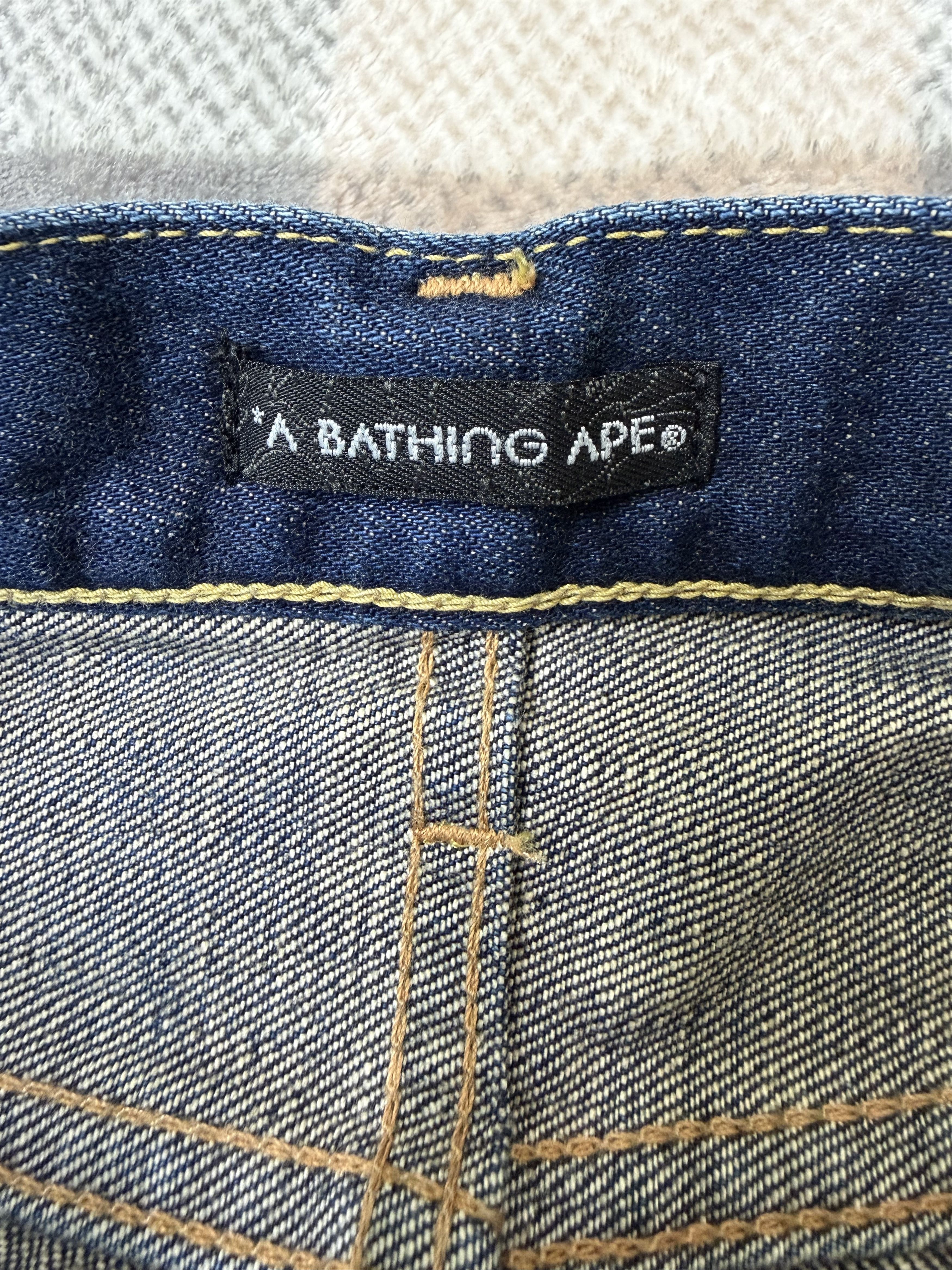 Bape Vintage Bape Selvedge Denim Size US 34 / EU 50 - 5 Thumbnail
