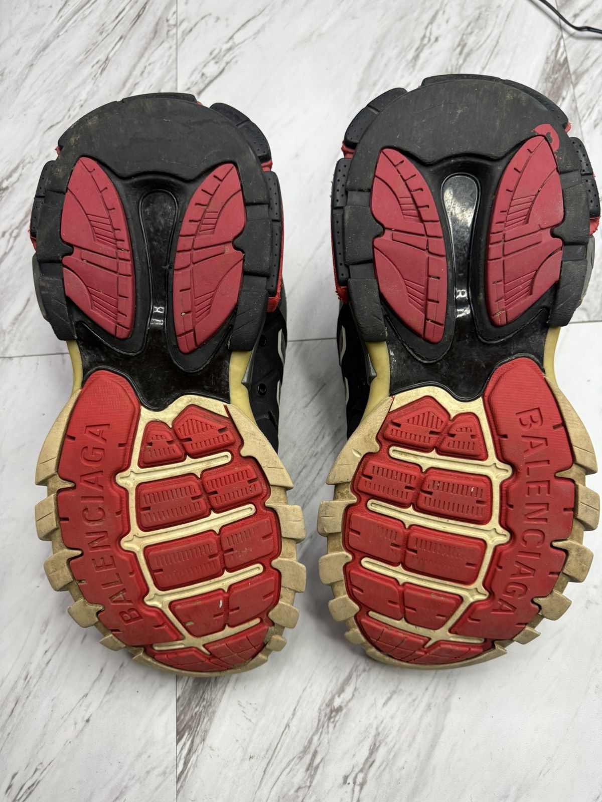 Balenciaga Balenciaga Track runners black / red Size US 9 / EU 42 - 3 Thumbnail