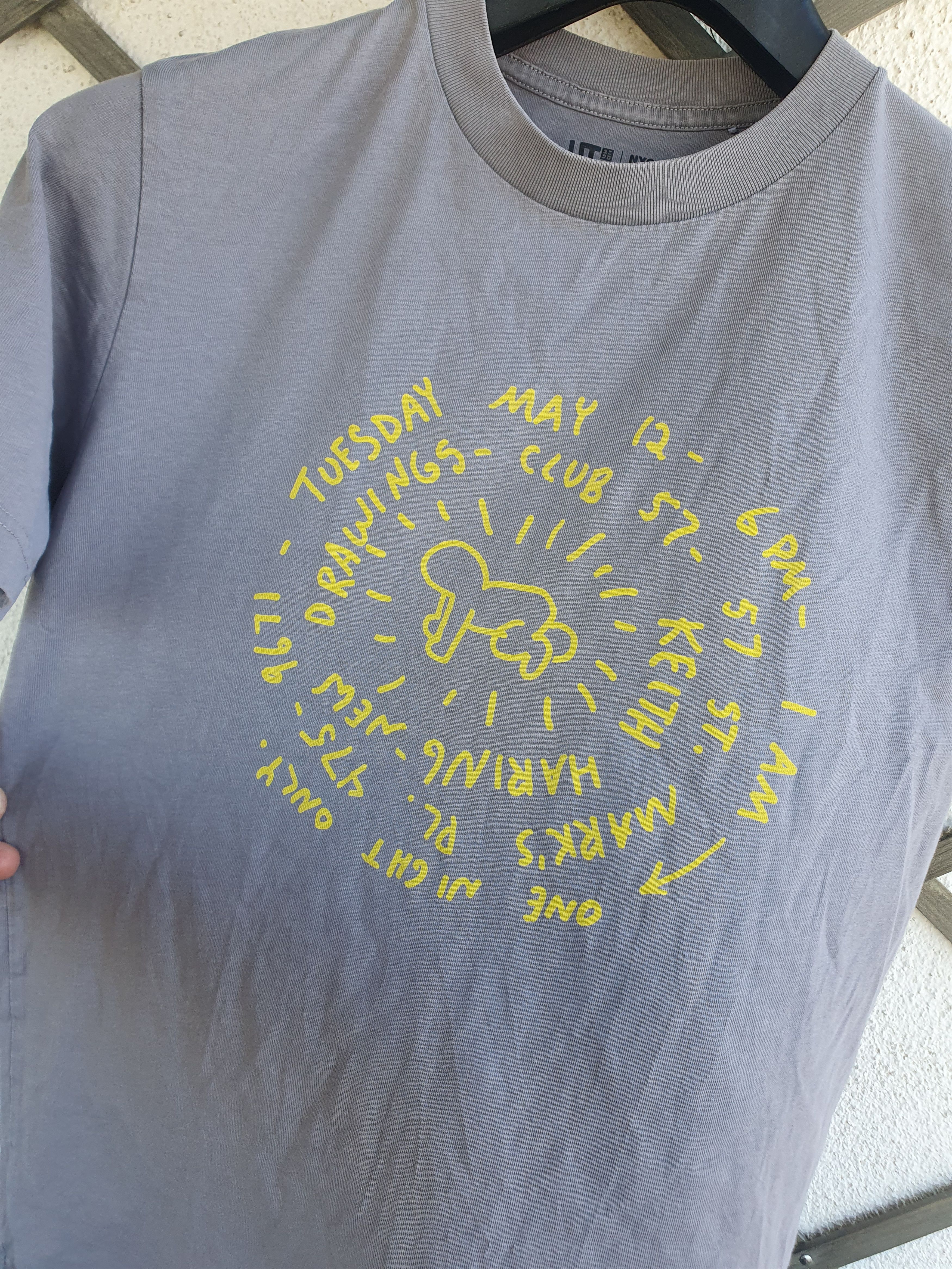 Keith Haring × Uniqlo Uniqlo x Keith Haring Club 57 East Village Event Flyer tee M Size US M / EU 48-50 / 2 - 8 Thumbnail