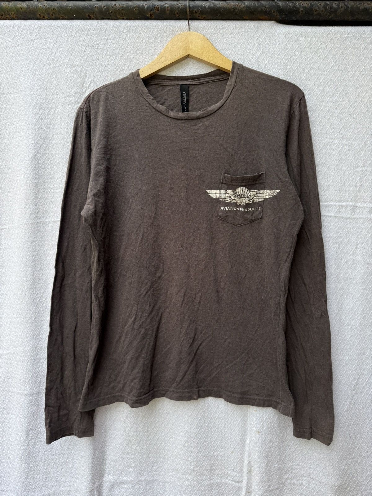 Hysteric Glamour SHELL AVIATION PRODUCTS POCKET LONGSLEEVE Size US M / EU 48-50 / 2 - 1 Thumbnail