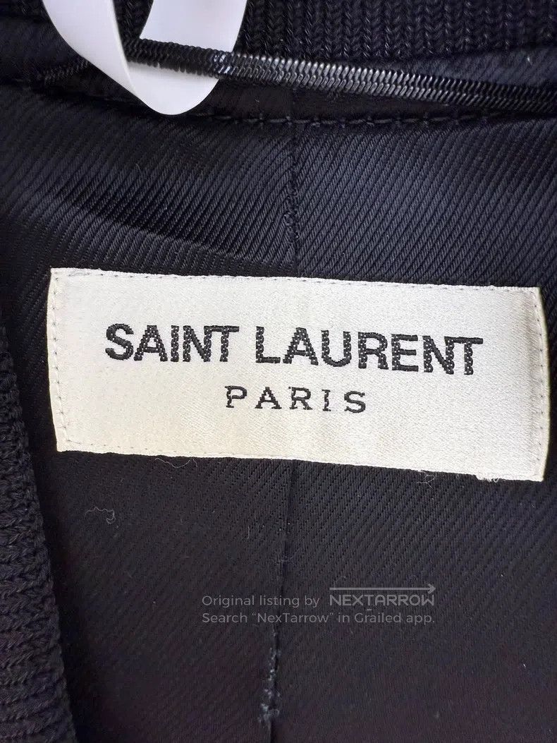 Saint Laurent Paris Saint Laurent Paris Star Sequin Logo Embroidered Pilot Jac Size US S / EU 44-46 / 1 - 5 Thumbnail
