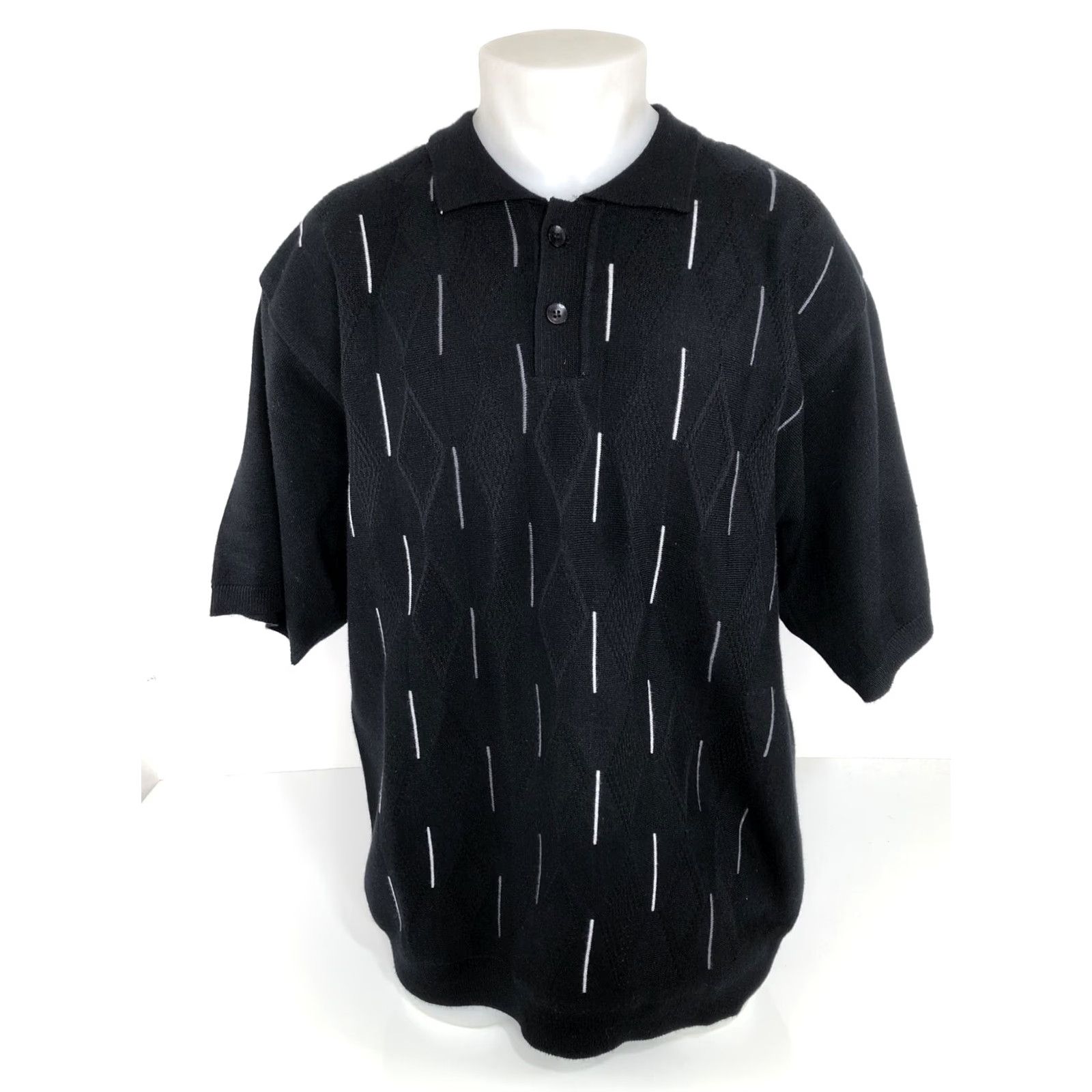 Vintage MICHAEL IRVIN 88 - NEW w TAGS - Rare 10% SILK Mens XL Sweater Size US XL / EU 56 / 4 - 2 Thumbnail