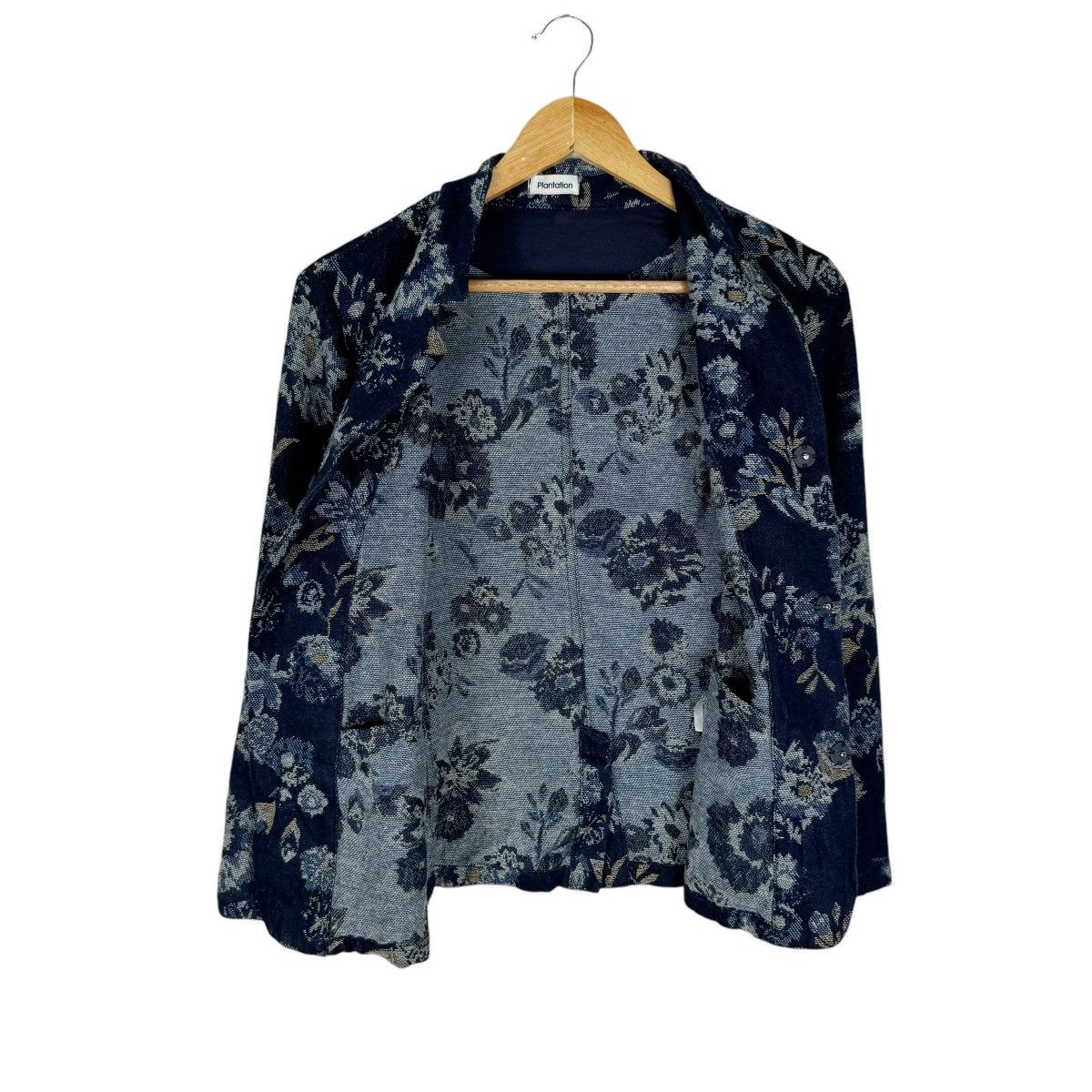 Issey Miyake 🌟90s PLANTATION ISSEY MIYAKE FLOWER JACKET Size M / US 6-8 / IT 42-44 - 9 Thumbnail