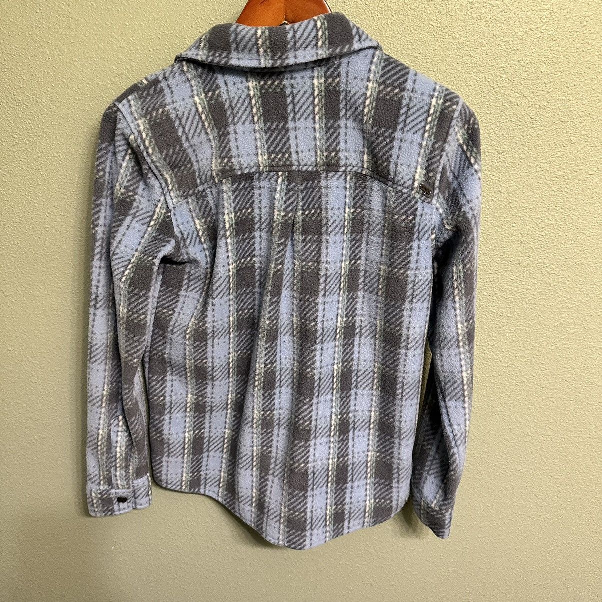 O'Neill O’Neill Women’s Blue Plaid Fleece Shacket Size S / US 4 / IT 40 - 2 Thumbnail