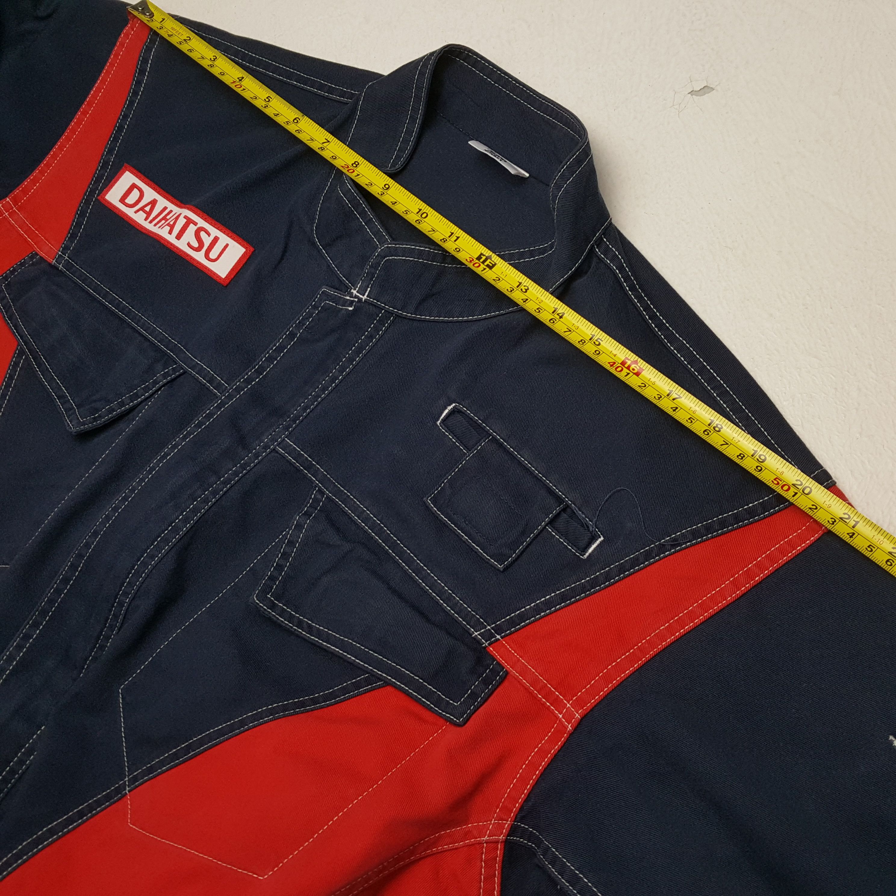 Vintage DAIHATSU Motorsports Racing Workwear Coverall Jacket Size US L / EU 52-54 / 3 - 9 Thumbnail