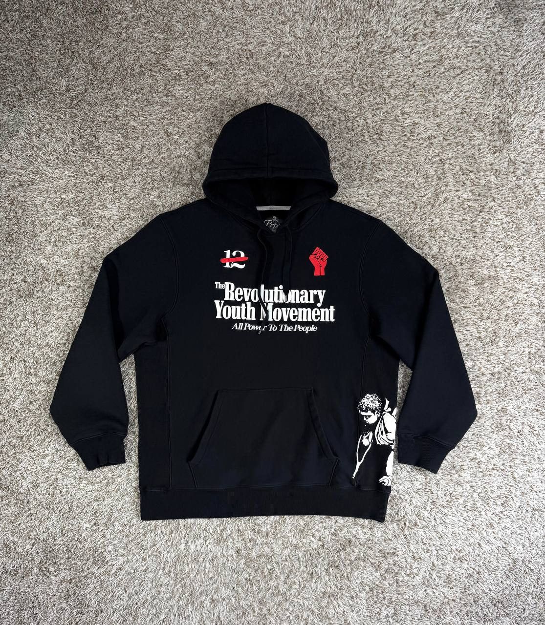 Prps PRPS Revolutionary Youth Movement Hoodie Black Size US XL / EU 56 / 4 - 1 Thumbnail