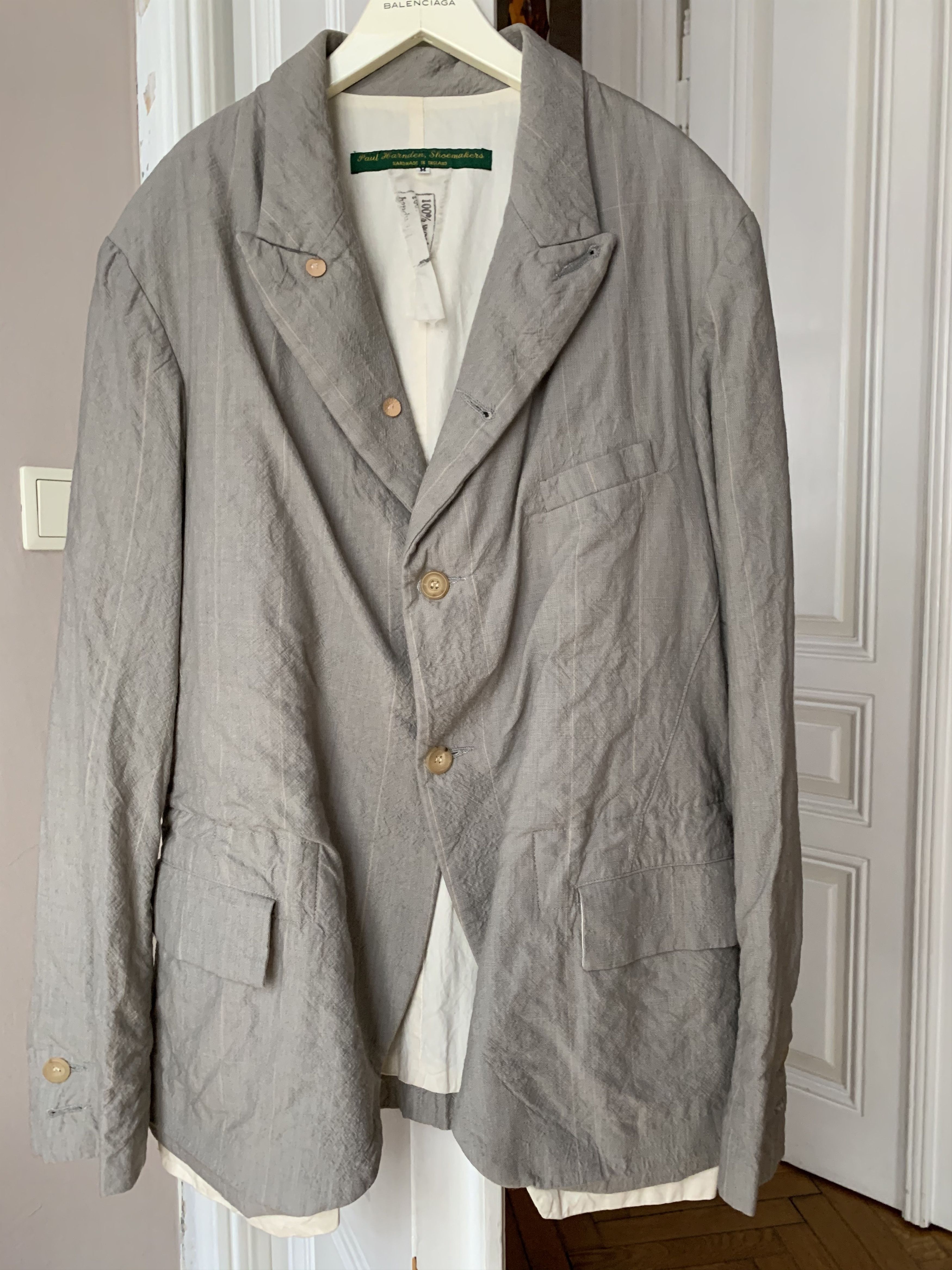 ジャケット・アウター paul harnden artist jacket PAUL HARNDEN Artist Jacket / Wool / Stripe //