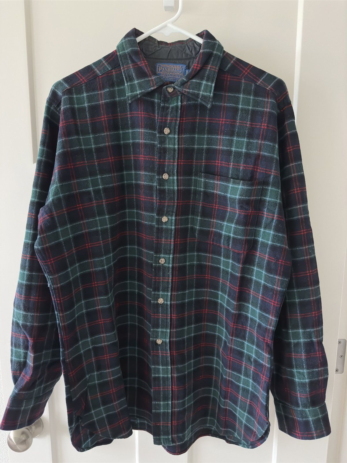 Pendleton Vintage Pendleton Trail Shirt Wool Button Up Made In USA Size US L / EU 52-54 / 3 - 1 Thumbnail