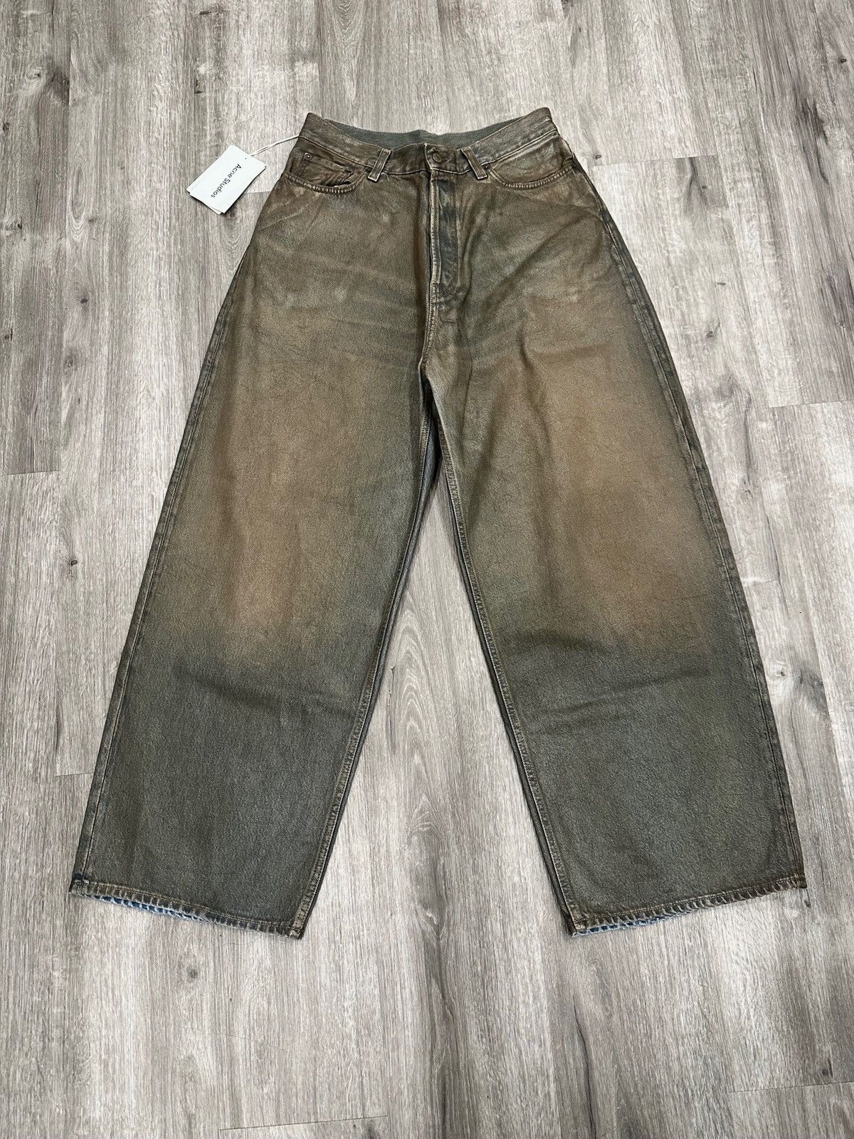 Acne Studios Acne Studios 2022 Moth Brown Jeans | Grailed