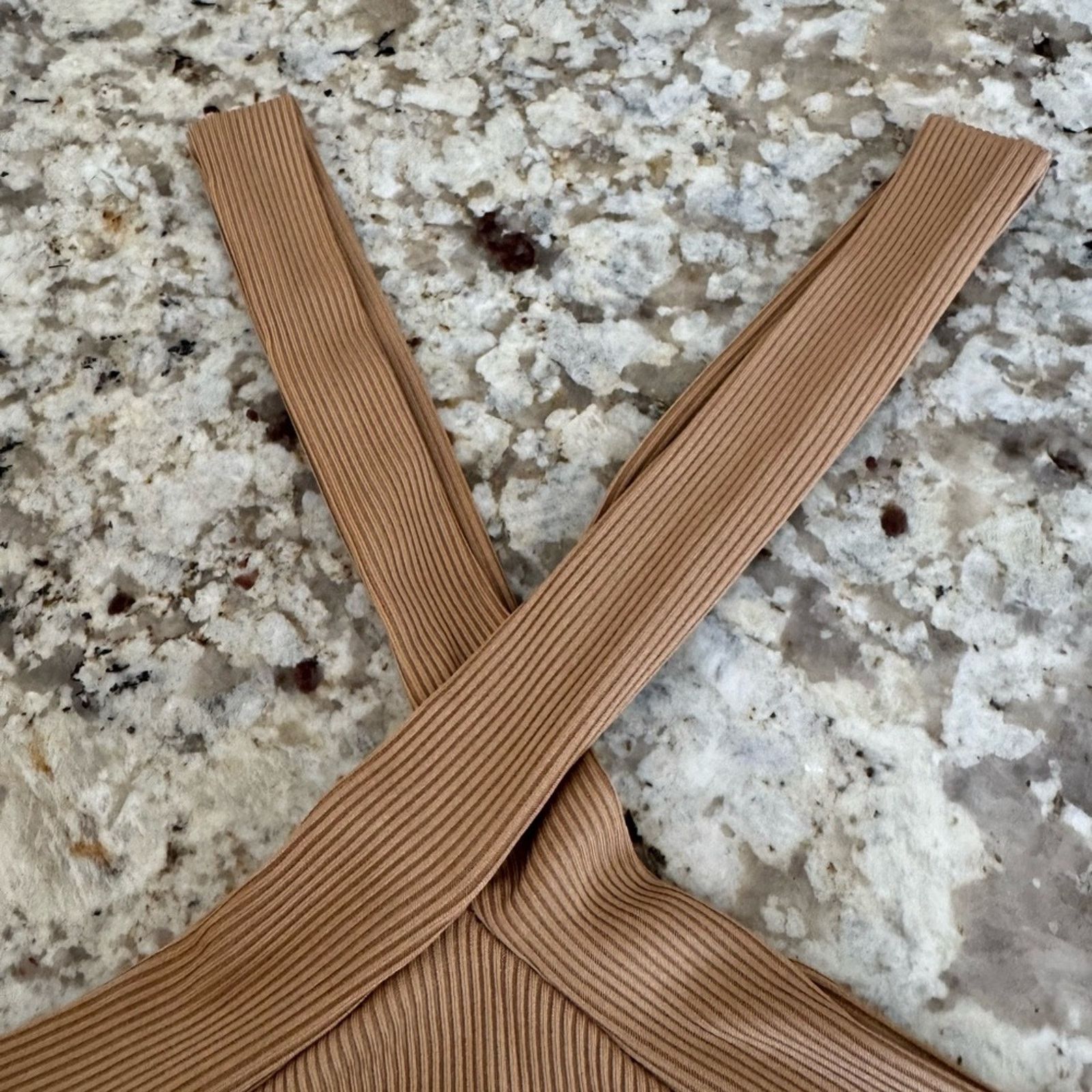 Shein SHEIN Ribbed Crop Top Size Large Size L / US 10 / IT 46 - 3 Thumbnail