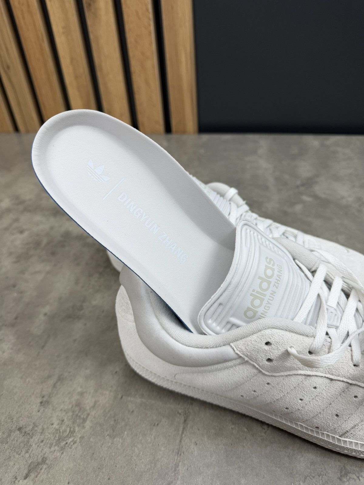Adidas × Dingyun Zhang Adidas x Dingyun Zhang Samba White Vapour Sneakers US 8.5 Size US 8.5 / EU 41-42 - 13 Thumbnail