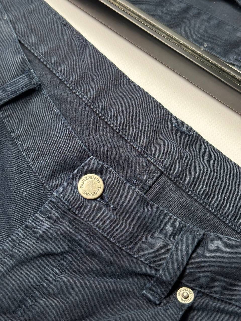 Burberry Vintage Thomas Burberry Denim Jean Navy Blue Baggy Fit Size US 32 / EU 48 - 9 Thumbnail