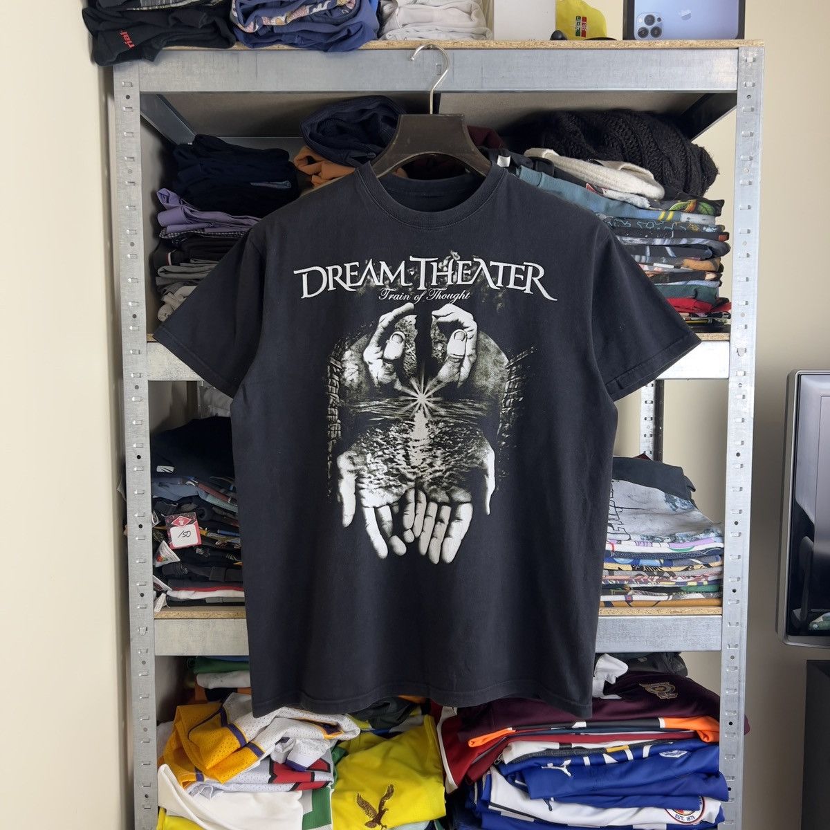 Band Tees Rare! Vintage Dream Theater Train Of Thought Big Logo Tee Size US M / EU 48-50 / 2 - 1 Thumbnail