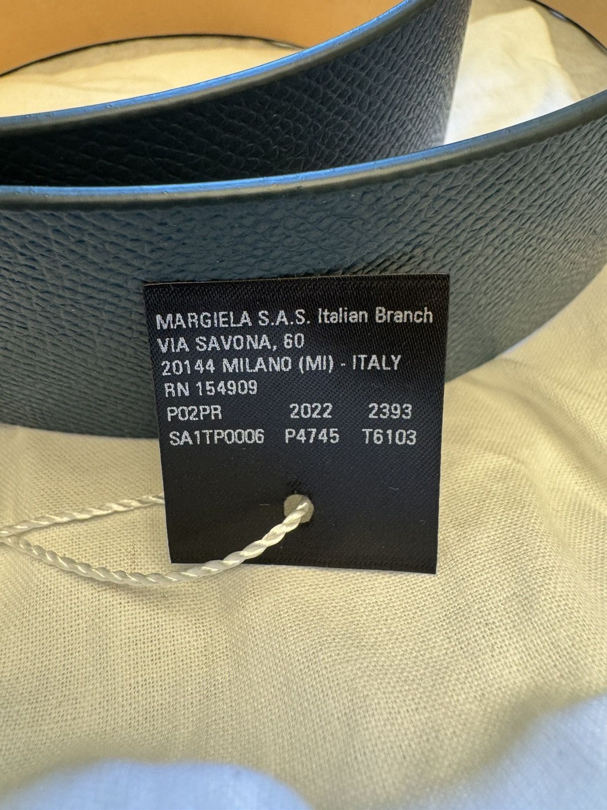 Maison Margiela Maison Margiela belt Size ONE SIZE - 5 Thumbnail