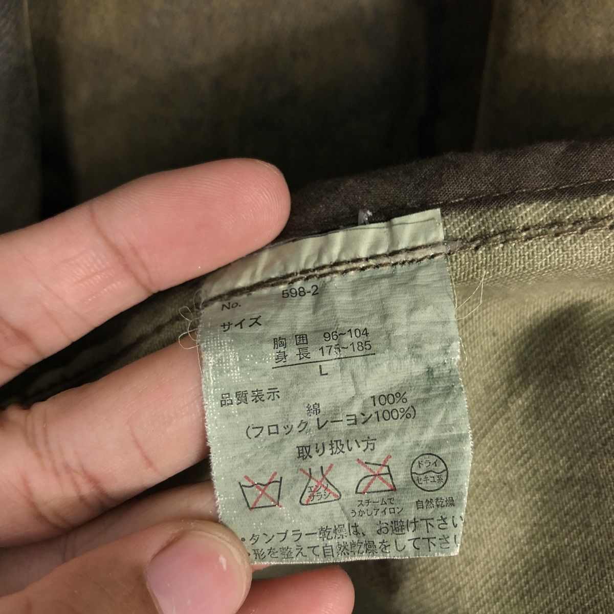 Hysteric Glamour 📌Vintage Chore Work Jacket Constructed To be Continued Size US L / EU 52-54 / 3 - 19 Thumbnail