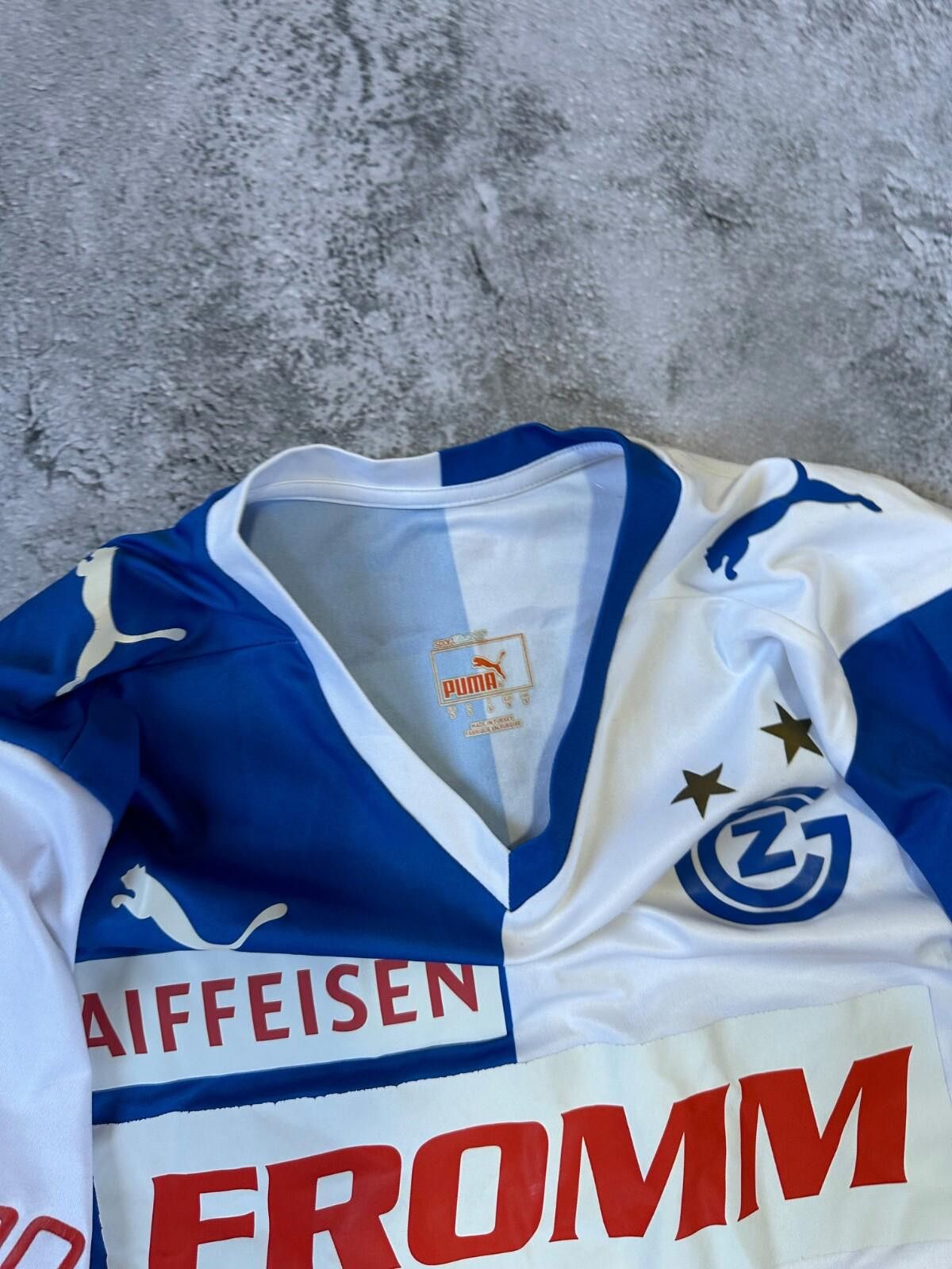 Puma Grasshopper Club Zurich 2014/15 Football Shirt Soccer Jersey Size US S / EU 44-46 / 1 - 4 Thumbnail