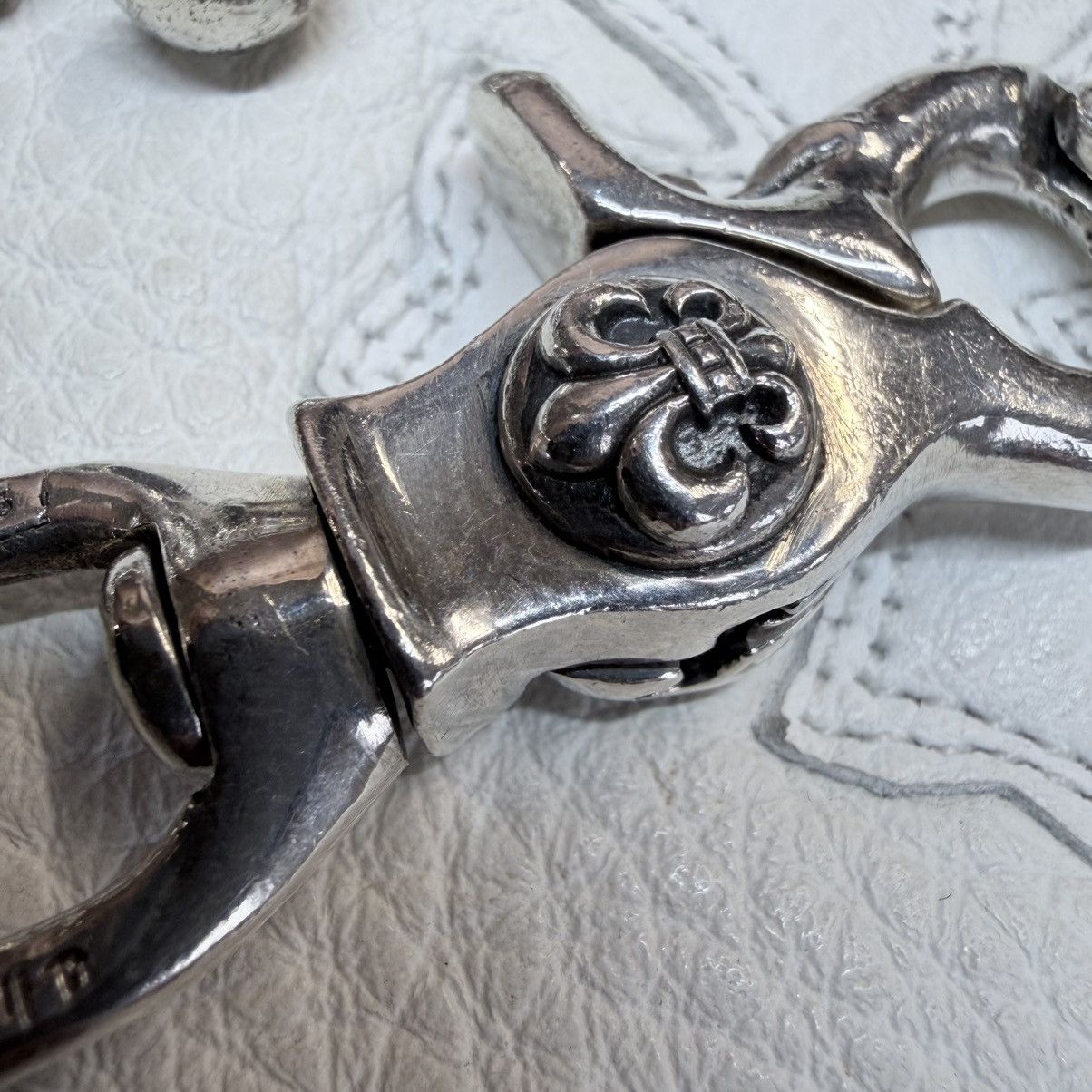 Chrome Hearts Chrome Hearts Heavy Fleur 11-Link Wallet Chain Size ONE SIZE - 8 Thumbnail