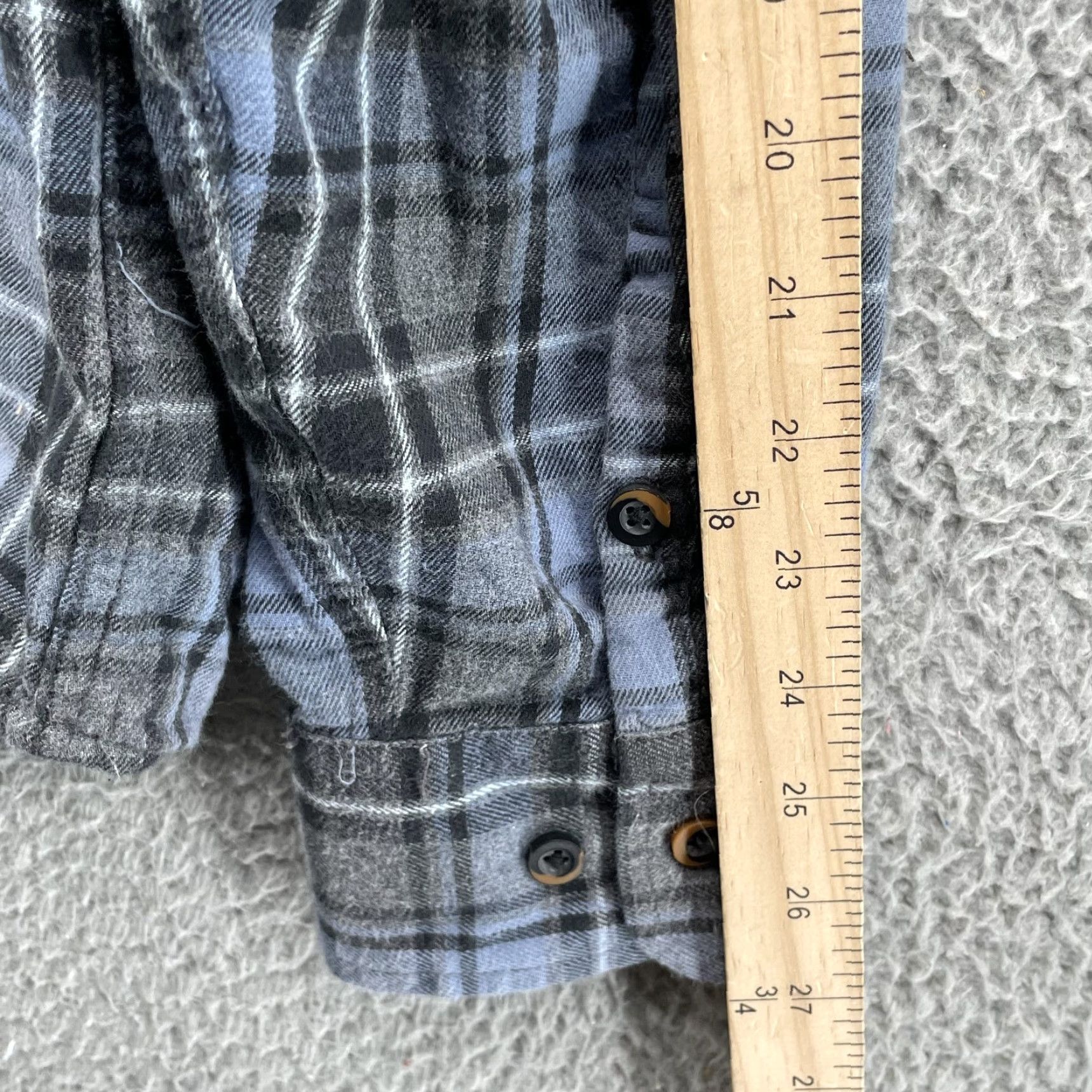 Vintage Noble Outfitters Flannel Shirt Men 2XL Tall Outdoor Logger Cabin Workwear Grunge Size US XXL / EU 58 / 5 - 7 Thumbnail