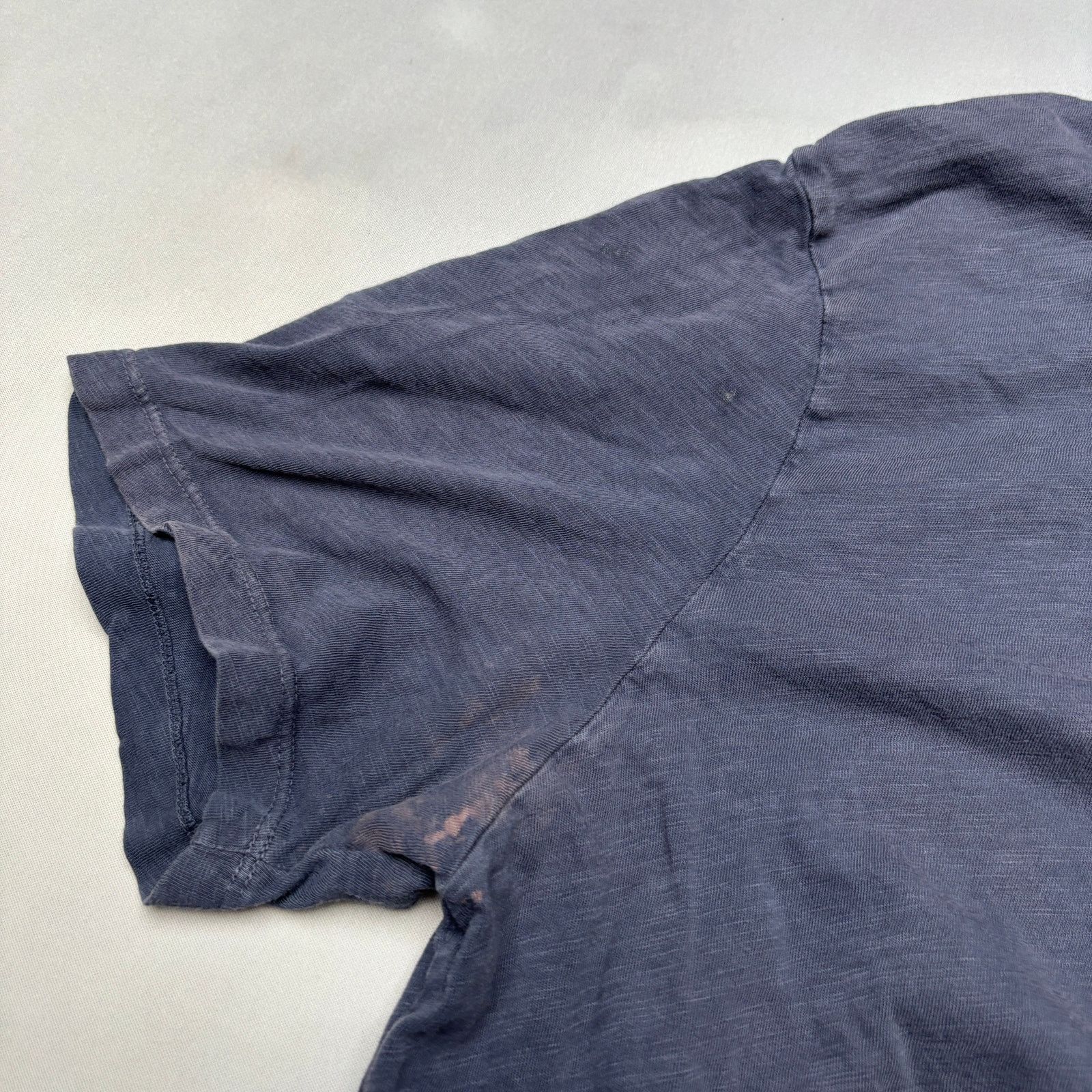 Buck Mason Buck Mason Slub Curved Hem T Shirt Men's Large Quiet Luxury Size US L / EU 52-54 / 3 - 8 Thumbnail